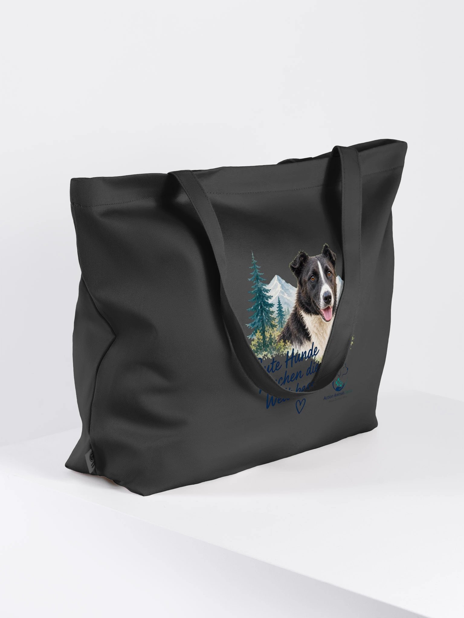 Lucky – Gute Hunde machen die Welt besser Organic Tote product image (7)