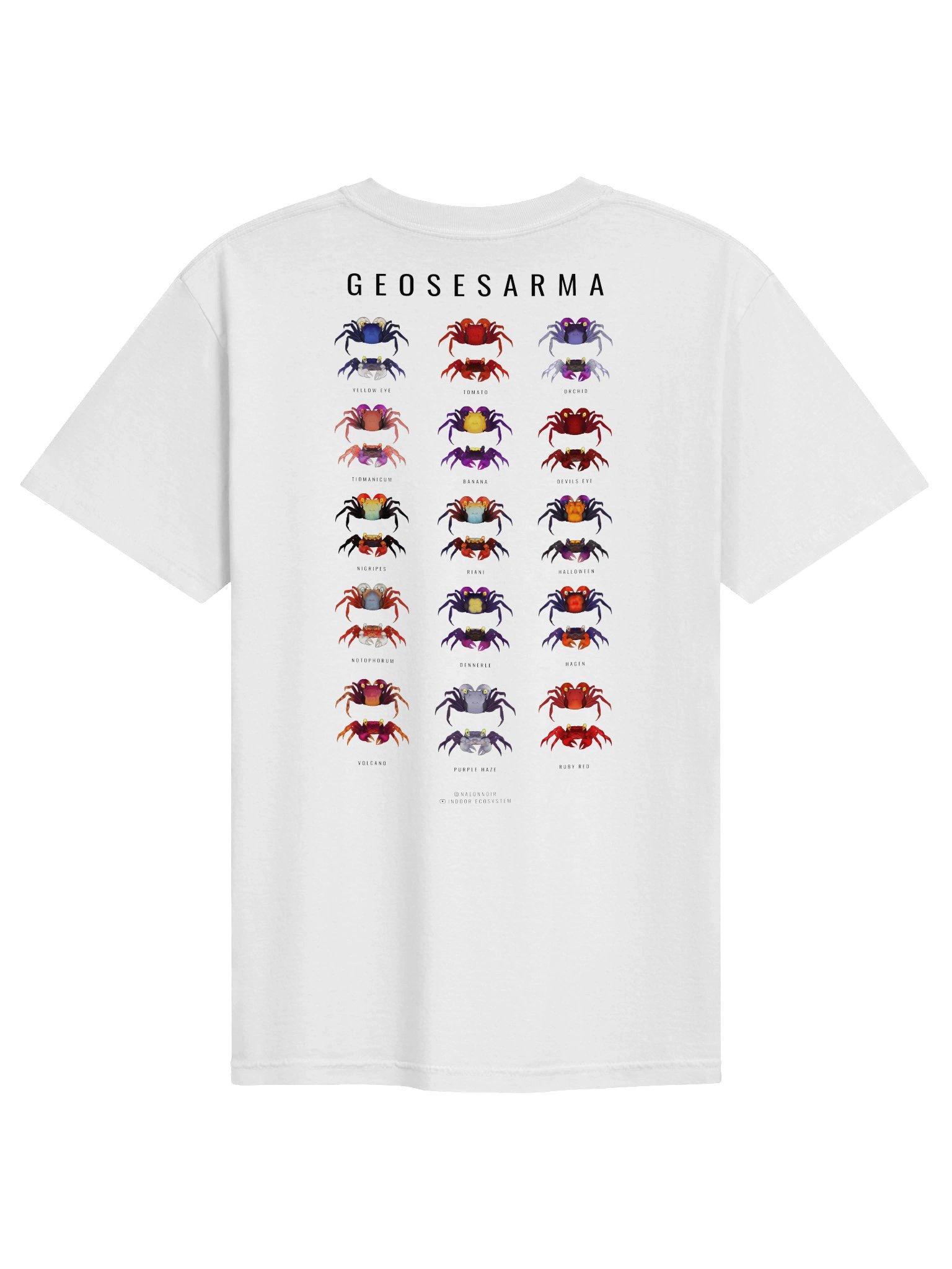 VAMPIRE CRAB SPECIES T-SHIRT product image (2)