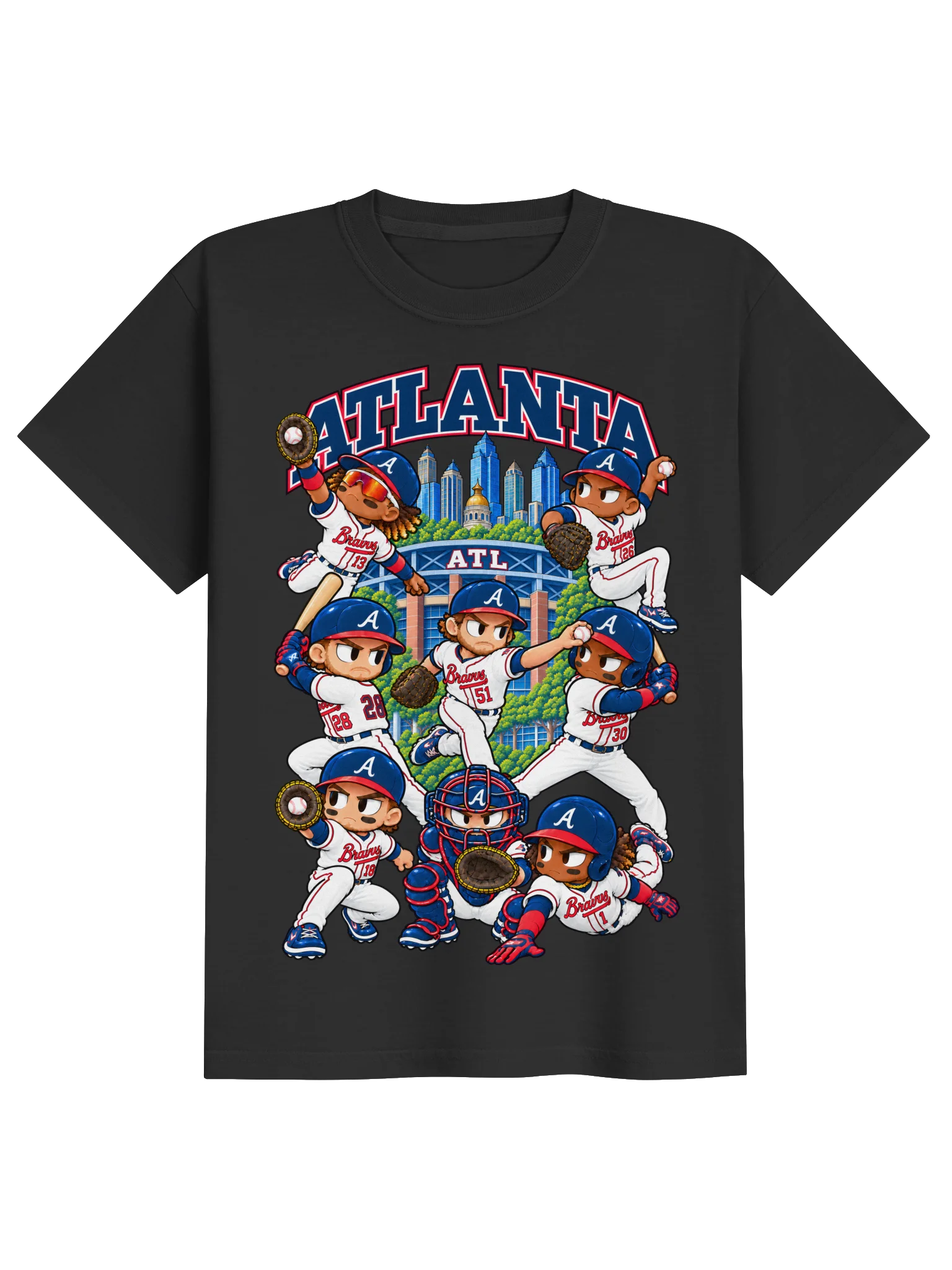 Atlanta Baseball 2026 Animated Player T-Shirt - Kids product image (1)