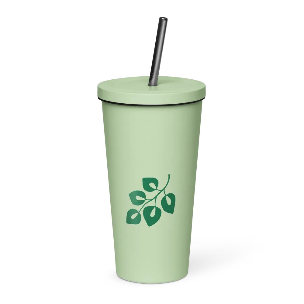 Leafy Delight Insulated Tumbler product image (3)
