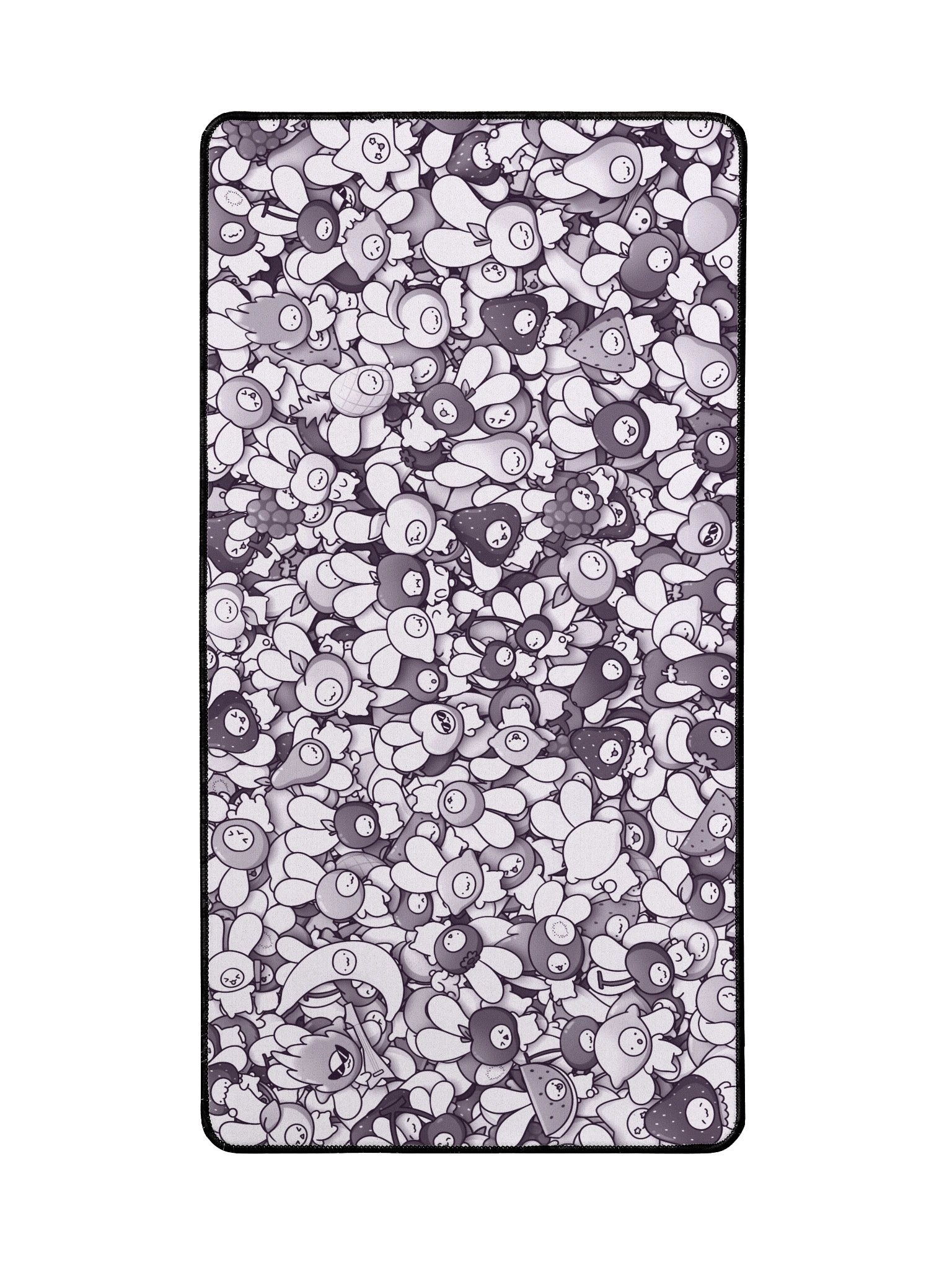 Fruitling Only Desk Mat - Greyscale product image (2)