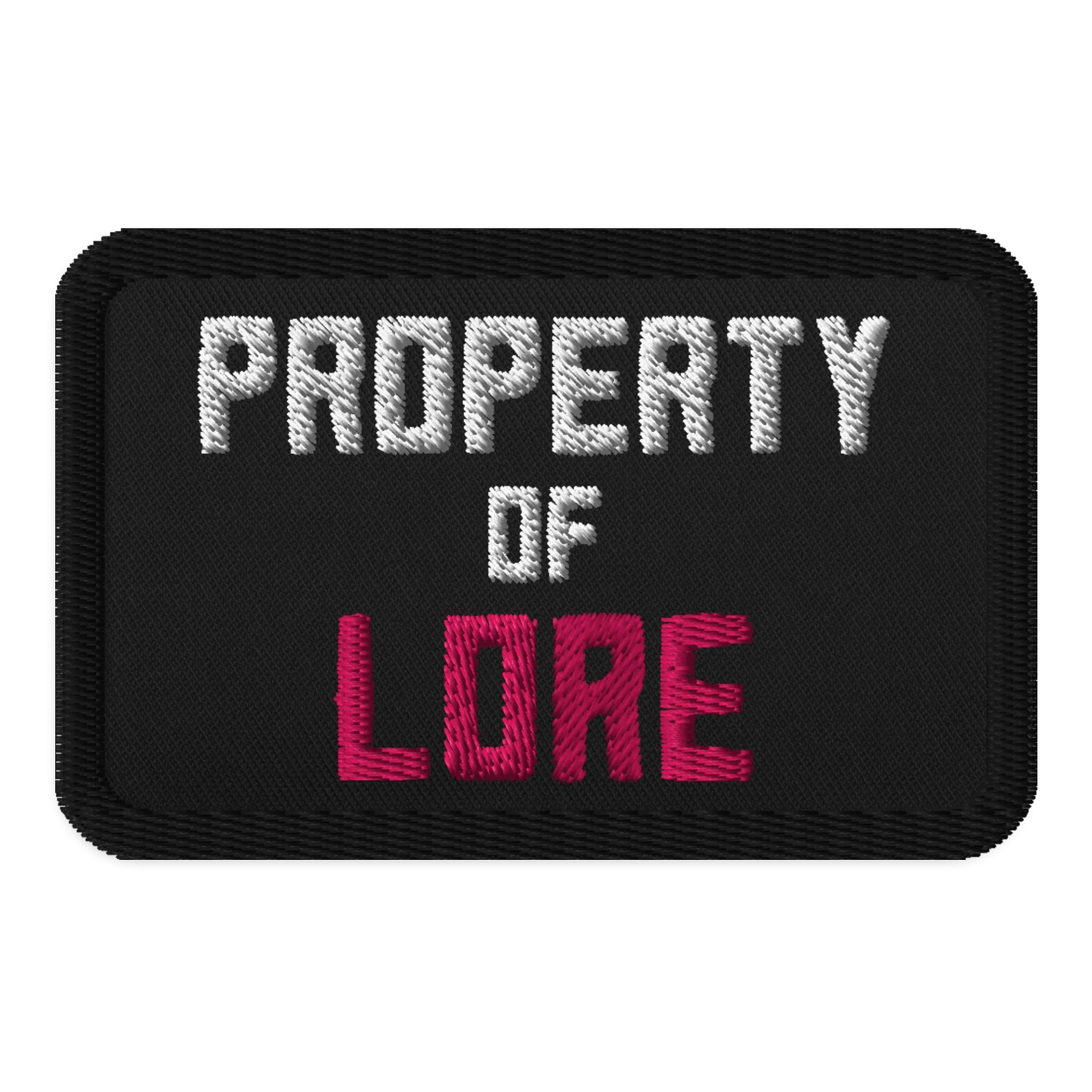 Property of Lore Patch product image (1)