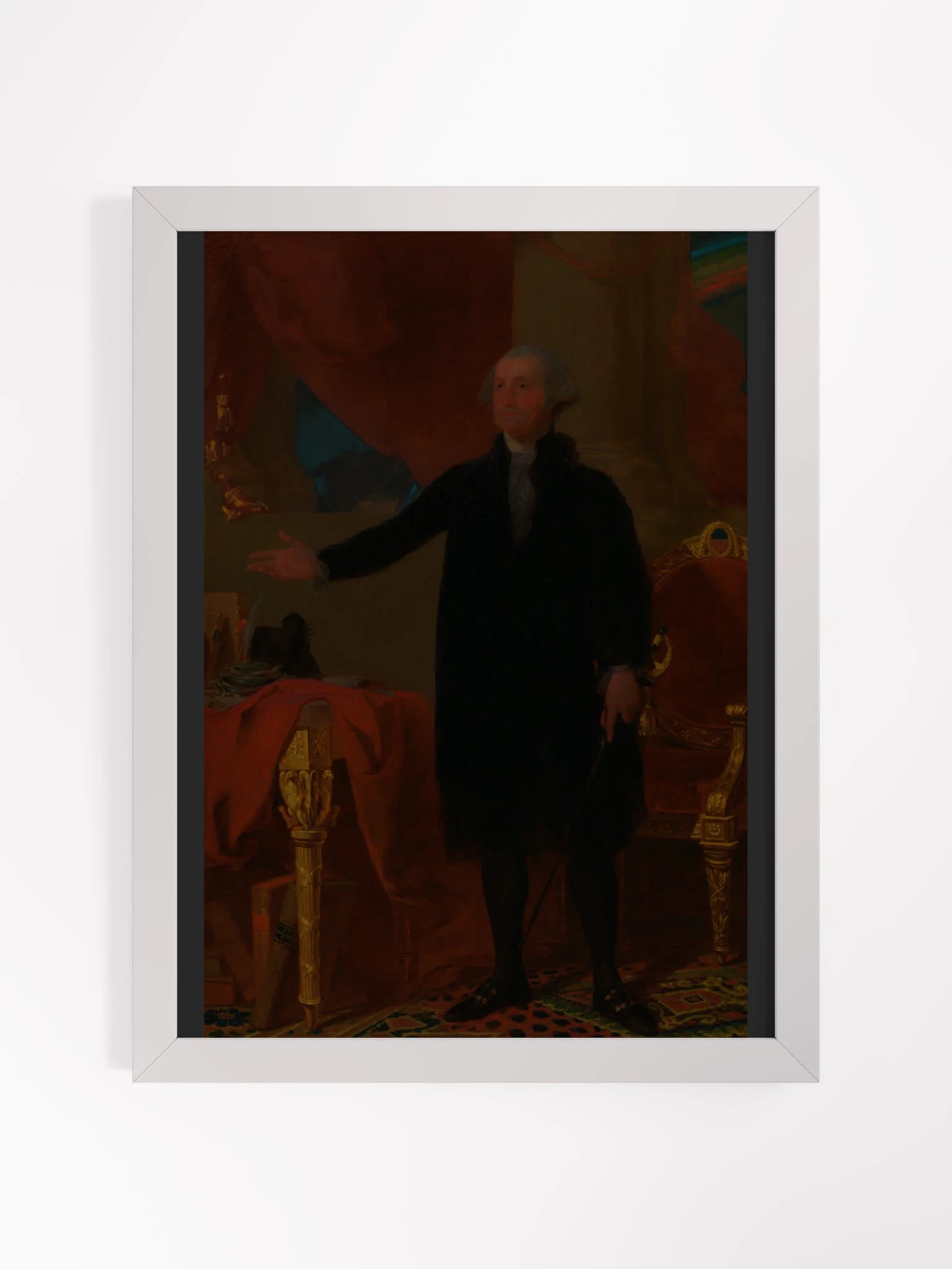 Gilbert Stuart, George Washington: The Lansdowne Portrait (1796) Fine Art Print product image (39)
