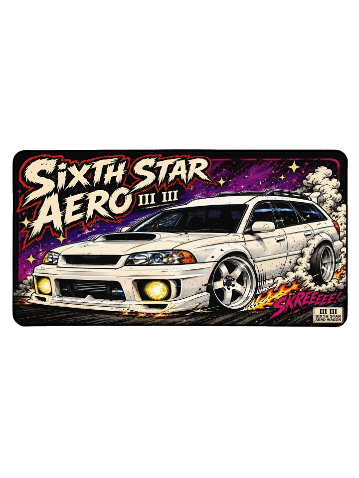 Let Loose (Wagon) Desk Mat product image (1)
