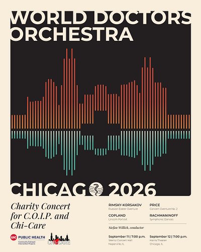 🎶 Healing through Music in Chicago

Join the World Doctors Orchestra for our Chicago debut! Our charity performances in Naper...