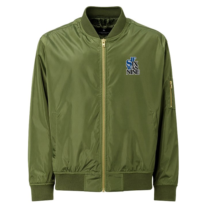 Retro Revival Recycled Bomber Jacket product image (2)