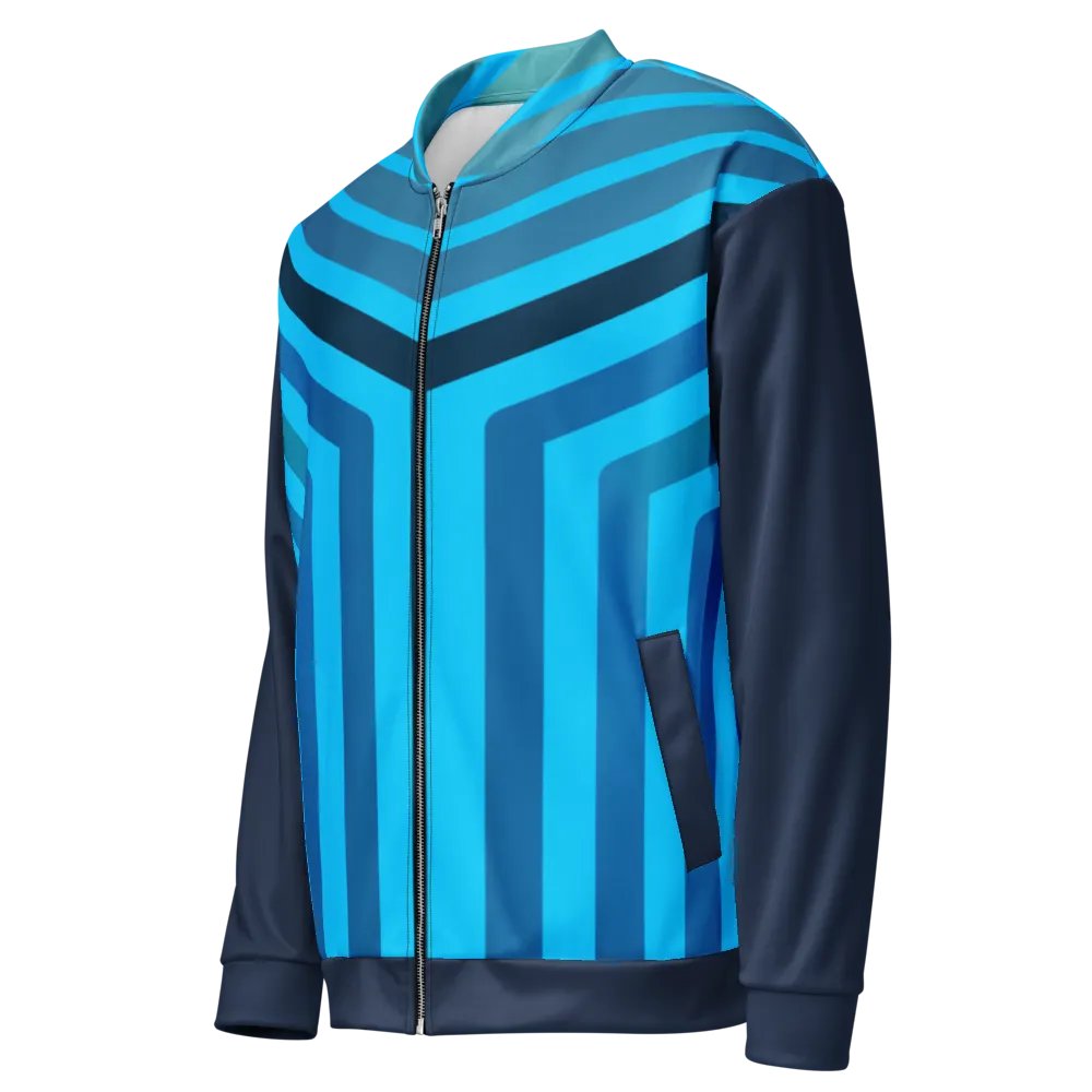 Tidal Stripes Men's Bomber Jacket product image (3)