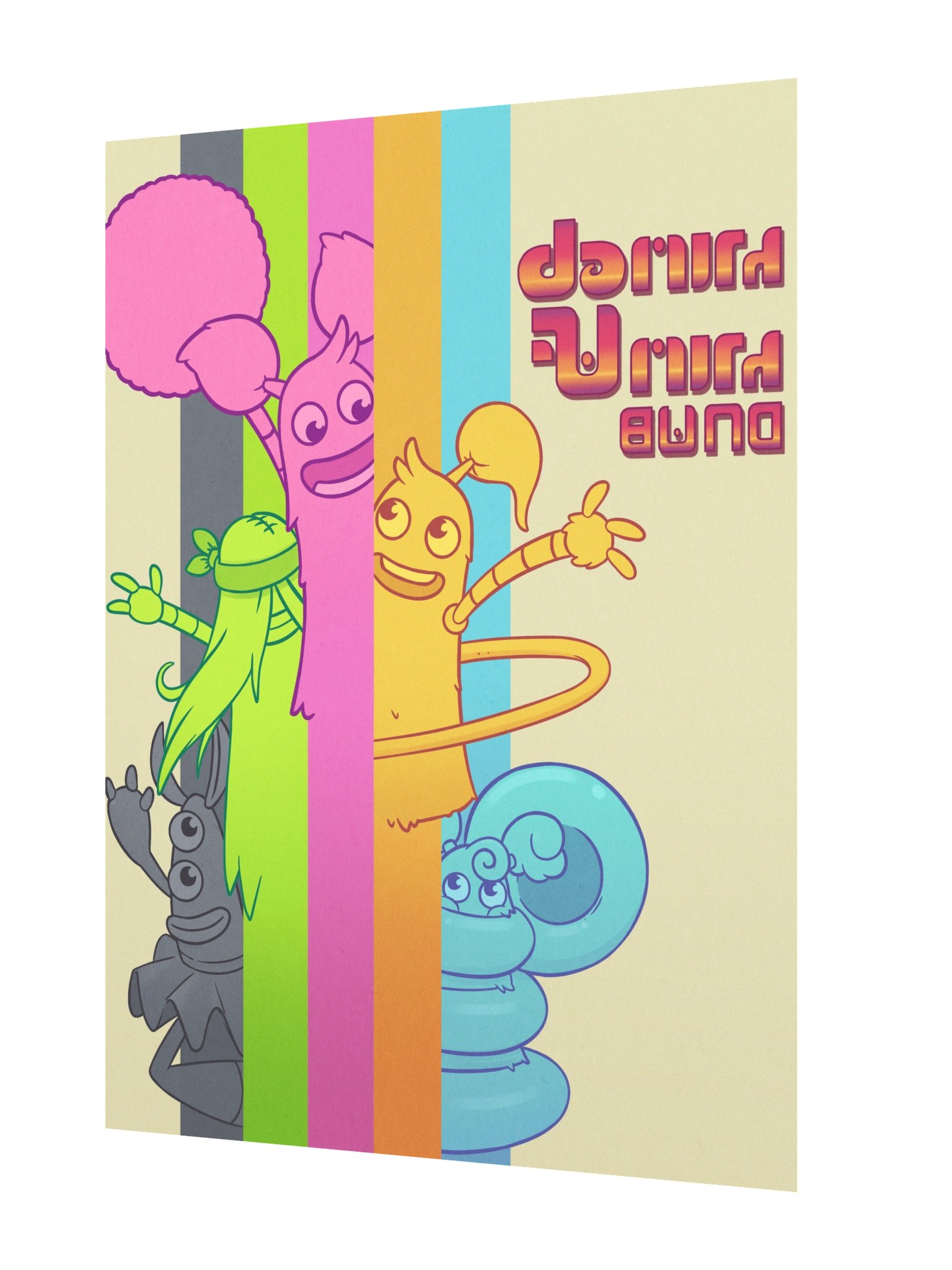 Pomily Family Band Poster product image (2)