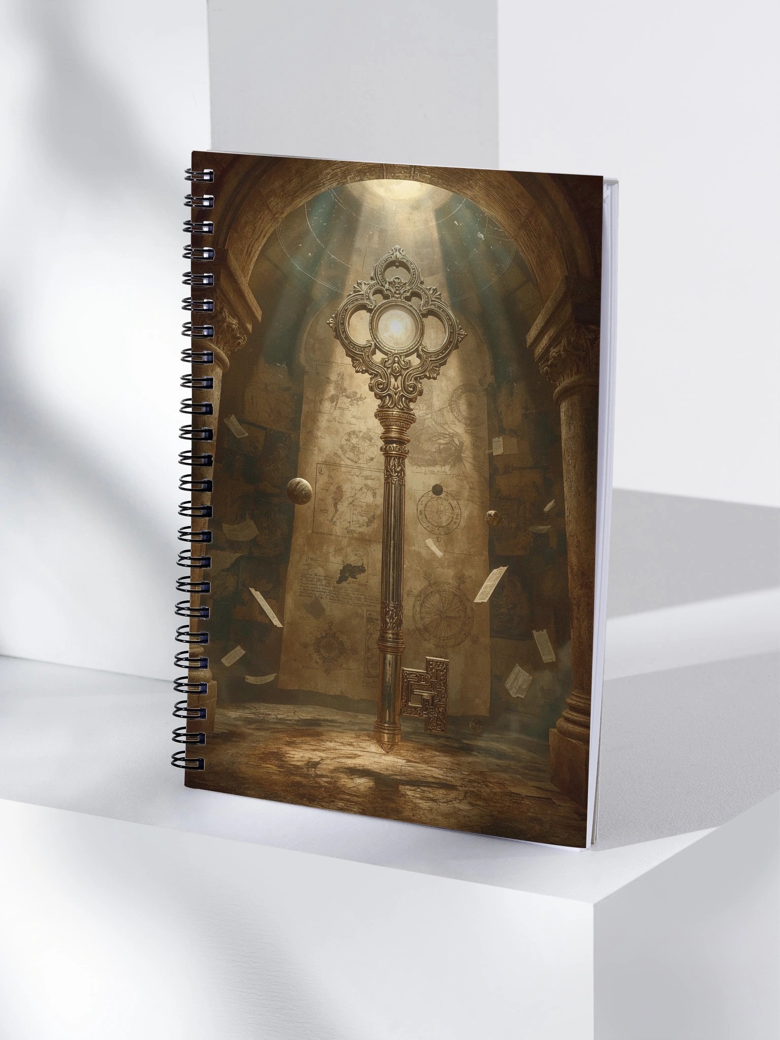 The Gatekeeper’s Key – Archive Journal Edition | Premium Spiral Notebook (140 Pages) product image (4)