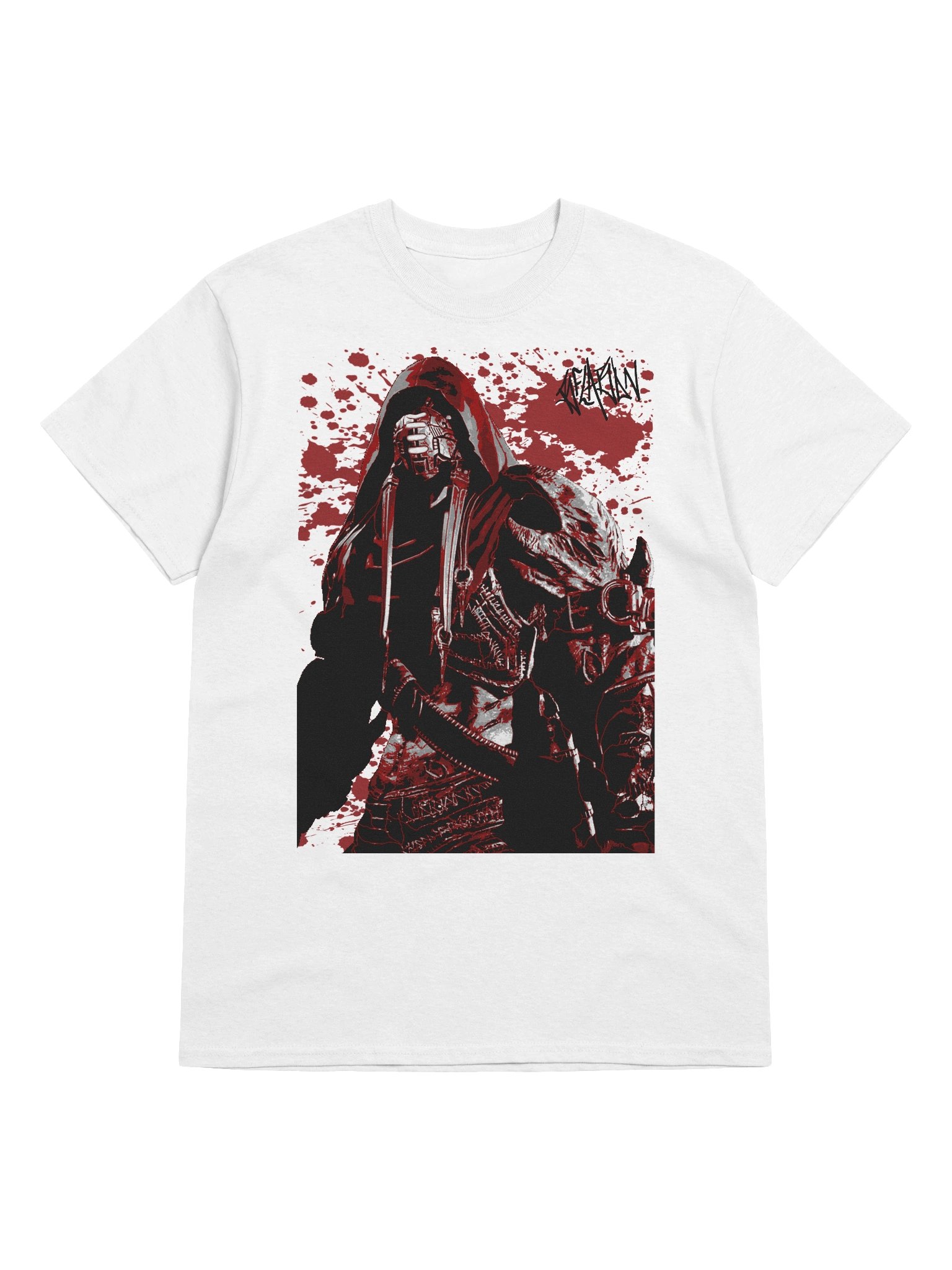Skorge paintint tee (WHITE) product image (5)
