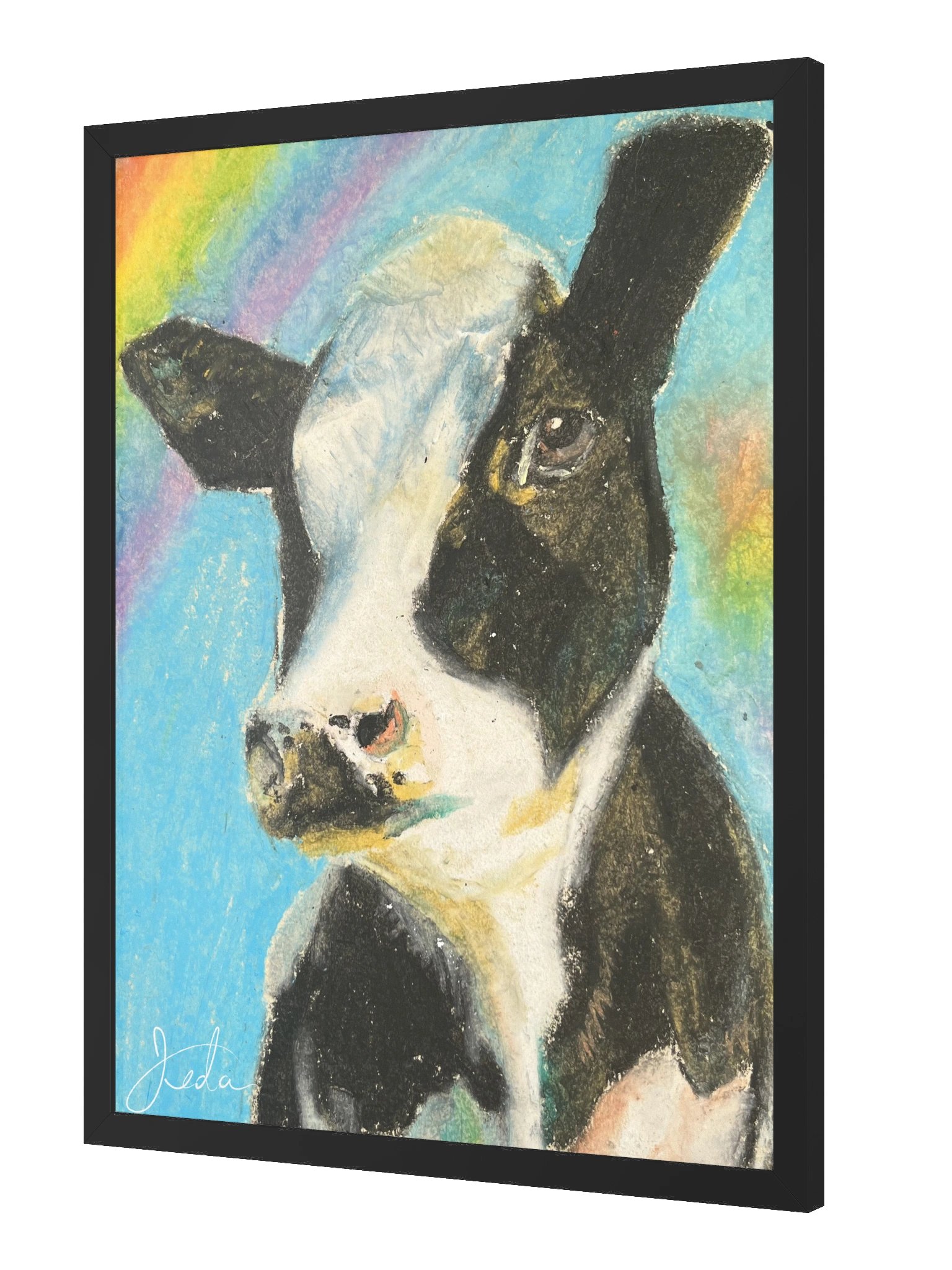 The Cow Framed product image (2)