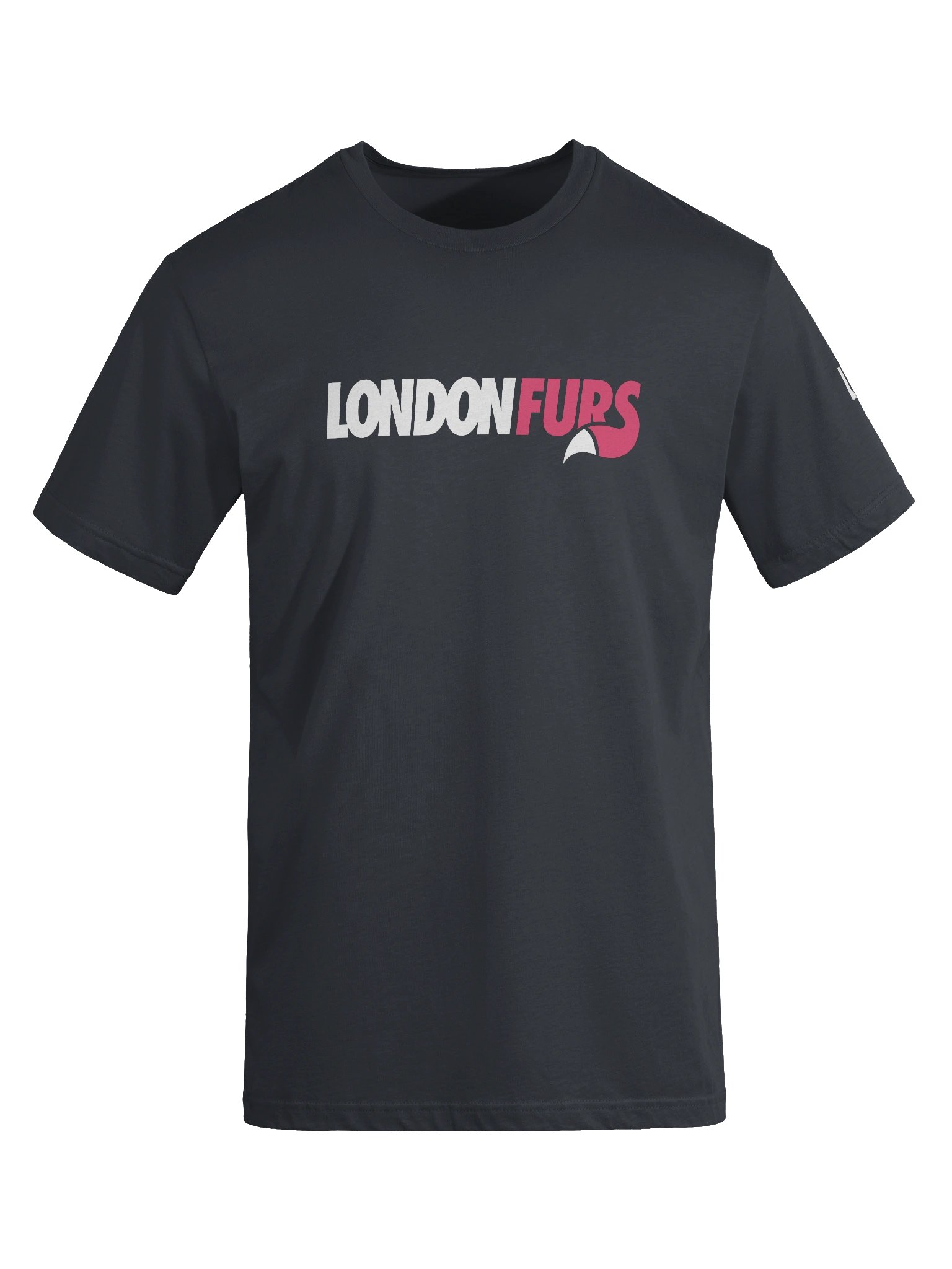 LondonFurs Logo - White Red - T-shirt product image (5)
