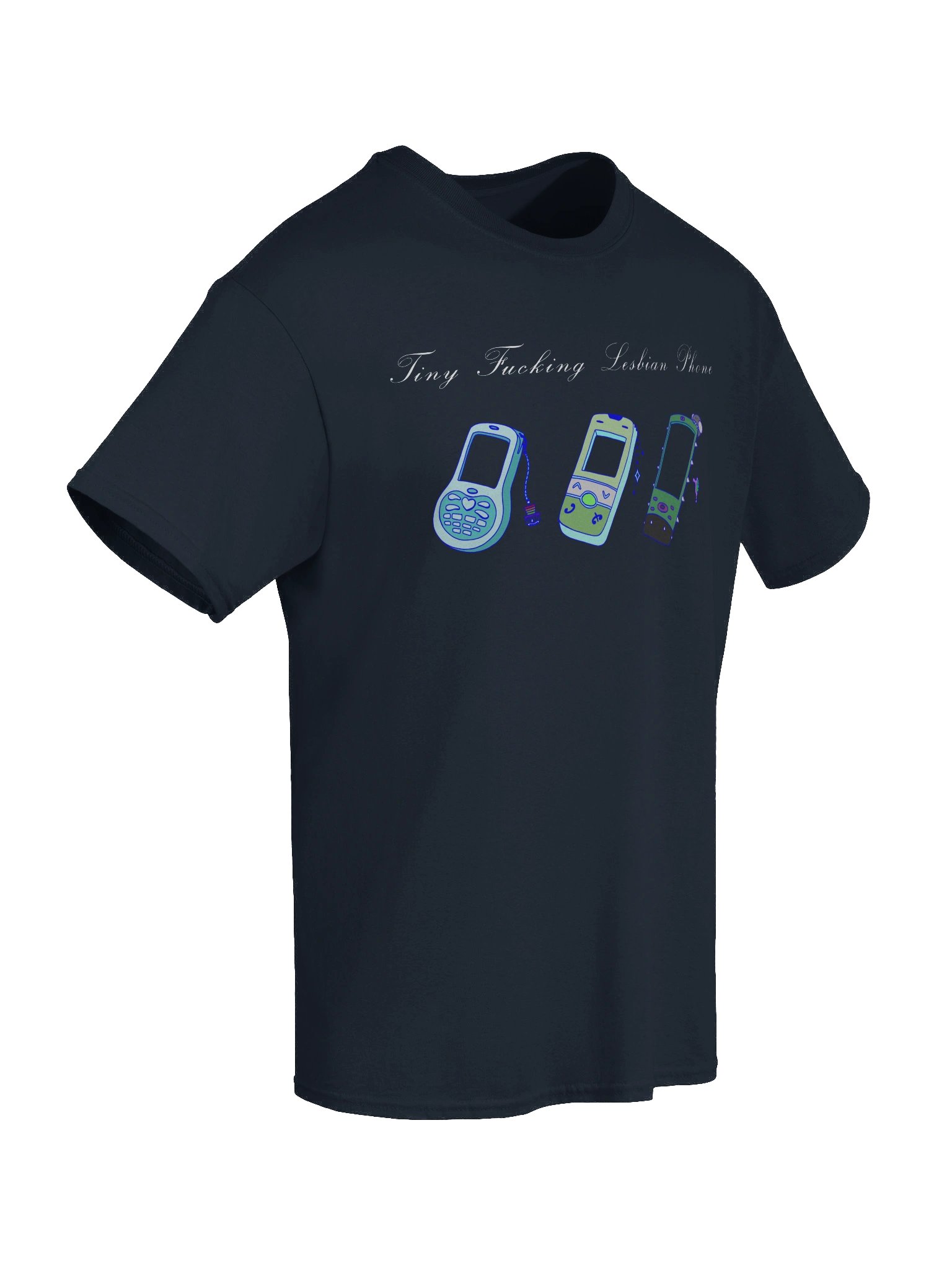 Tiny Lesbian Phone Tee product image (64)