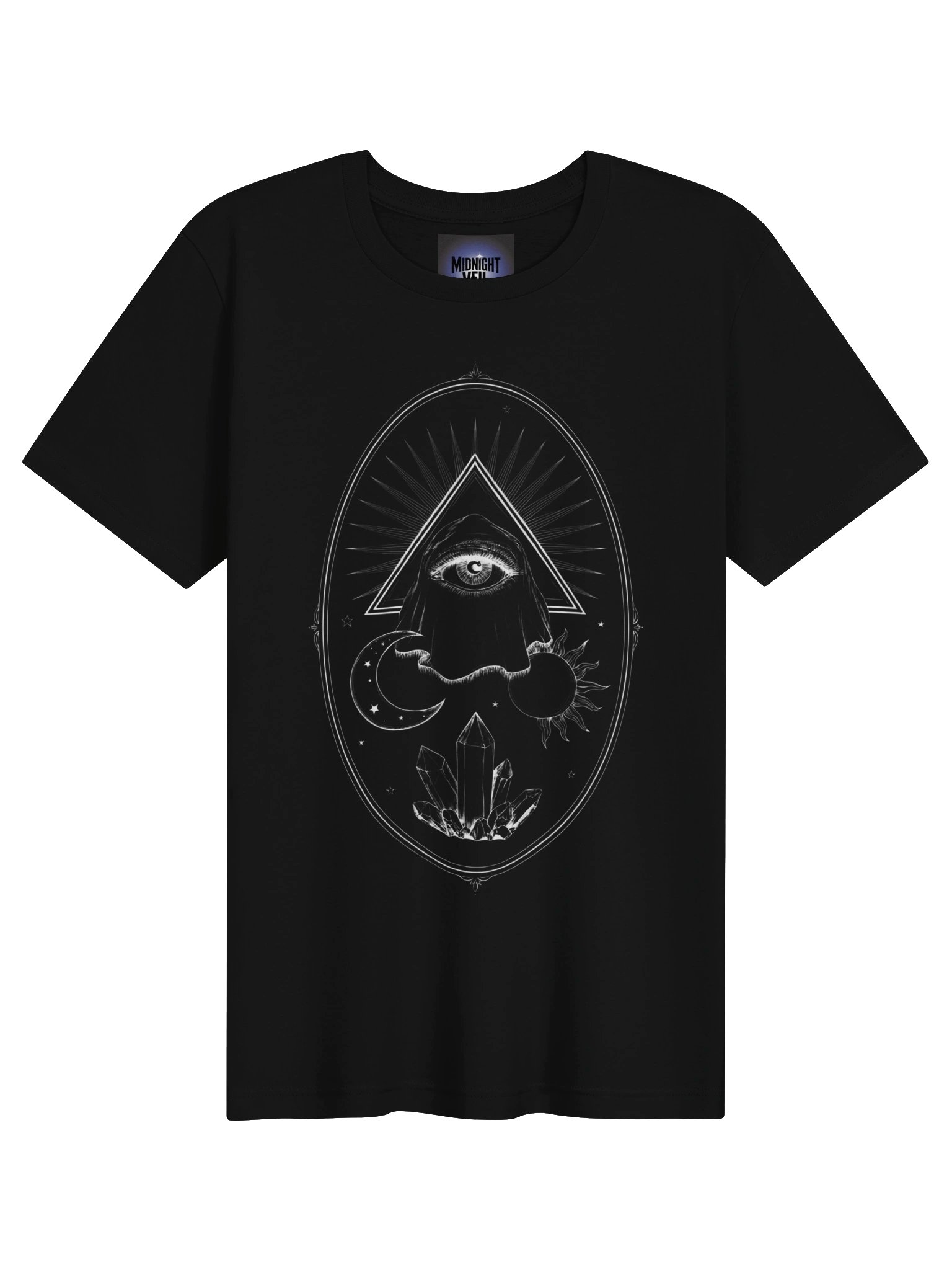 Midnight Veil All-Seeing Eye T-Shirt product image (7)