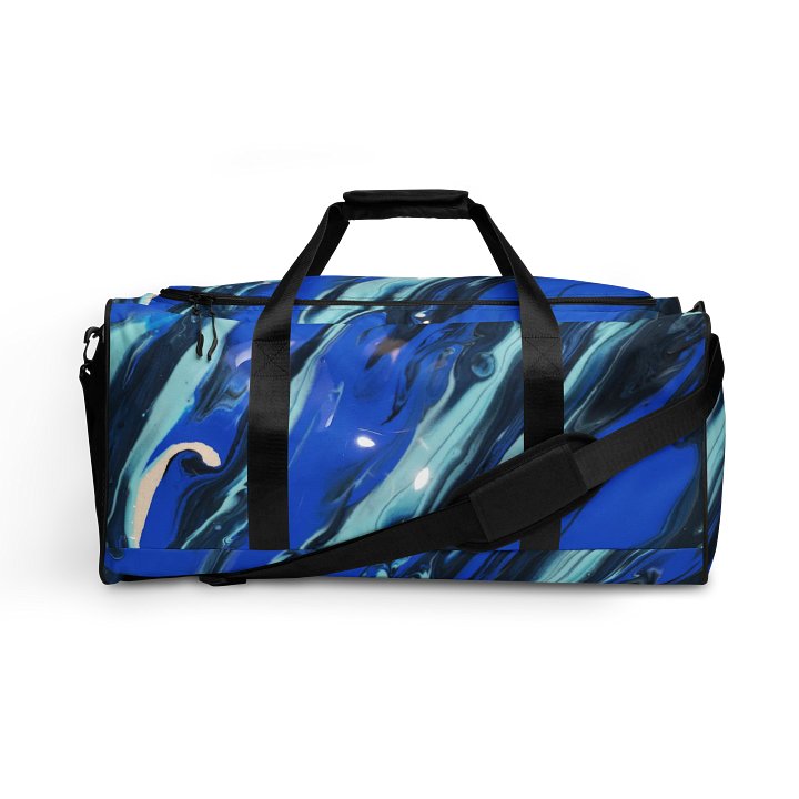 Blue Waves of Pouring art - All over print product image (1)
