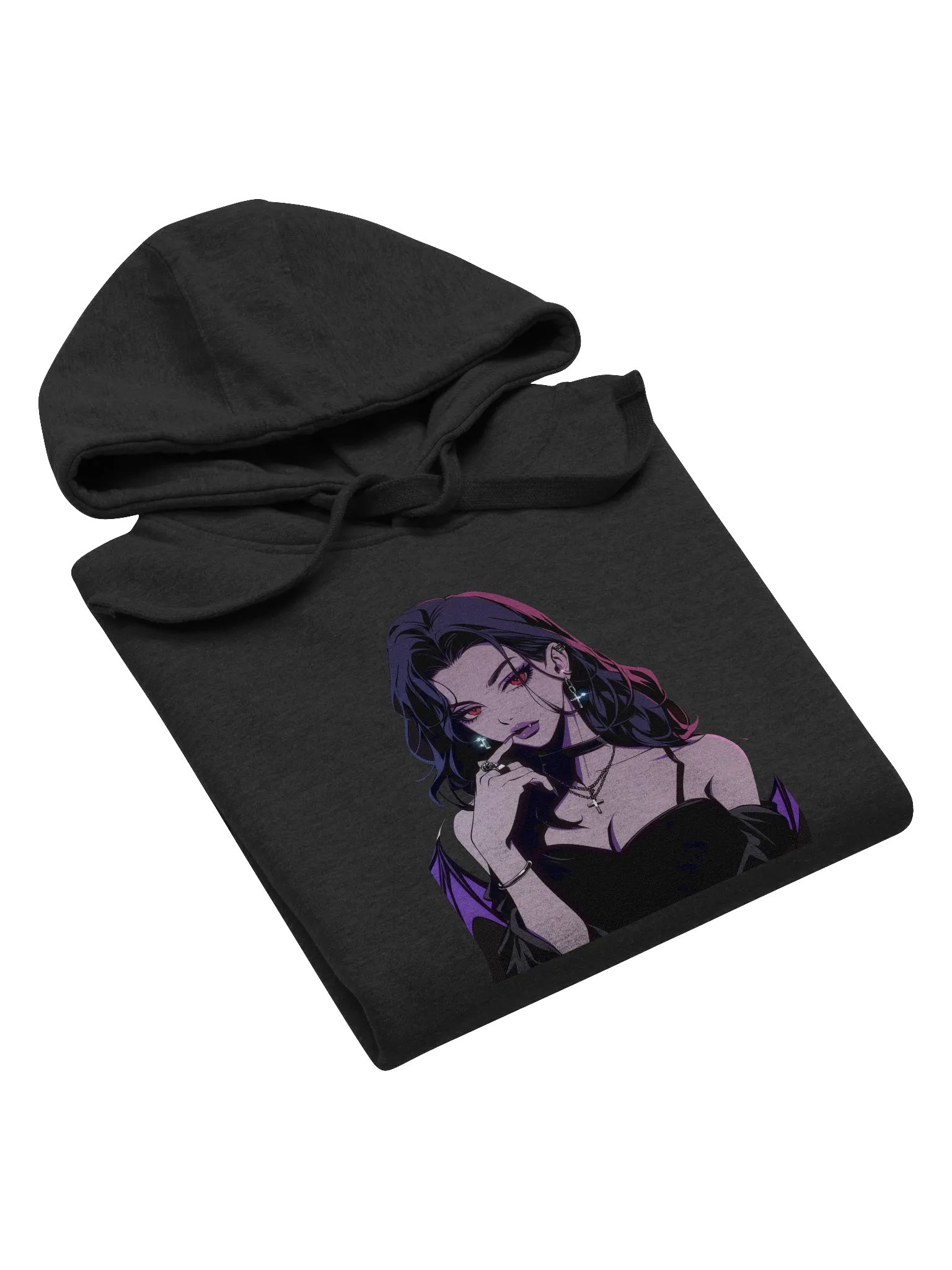 Gothic Elegance Printed Hoodie product image (5)