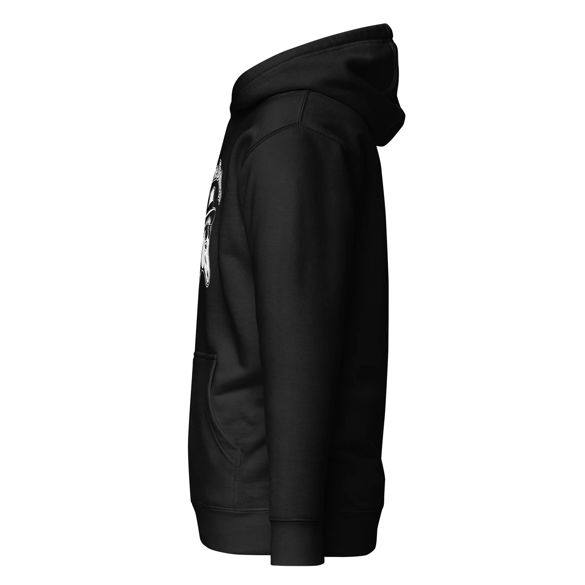 Basic Logo Hoodie B&W product image (4)