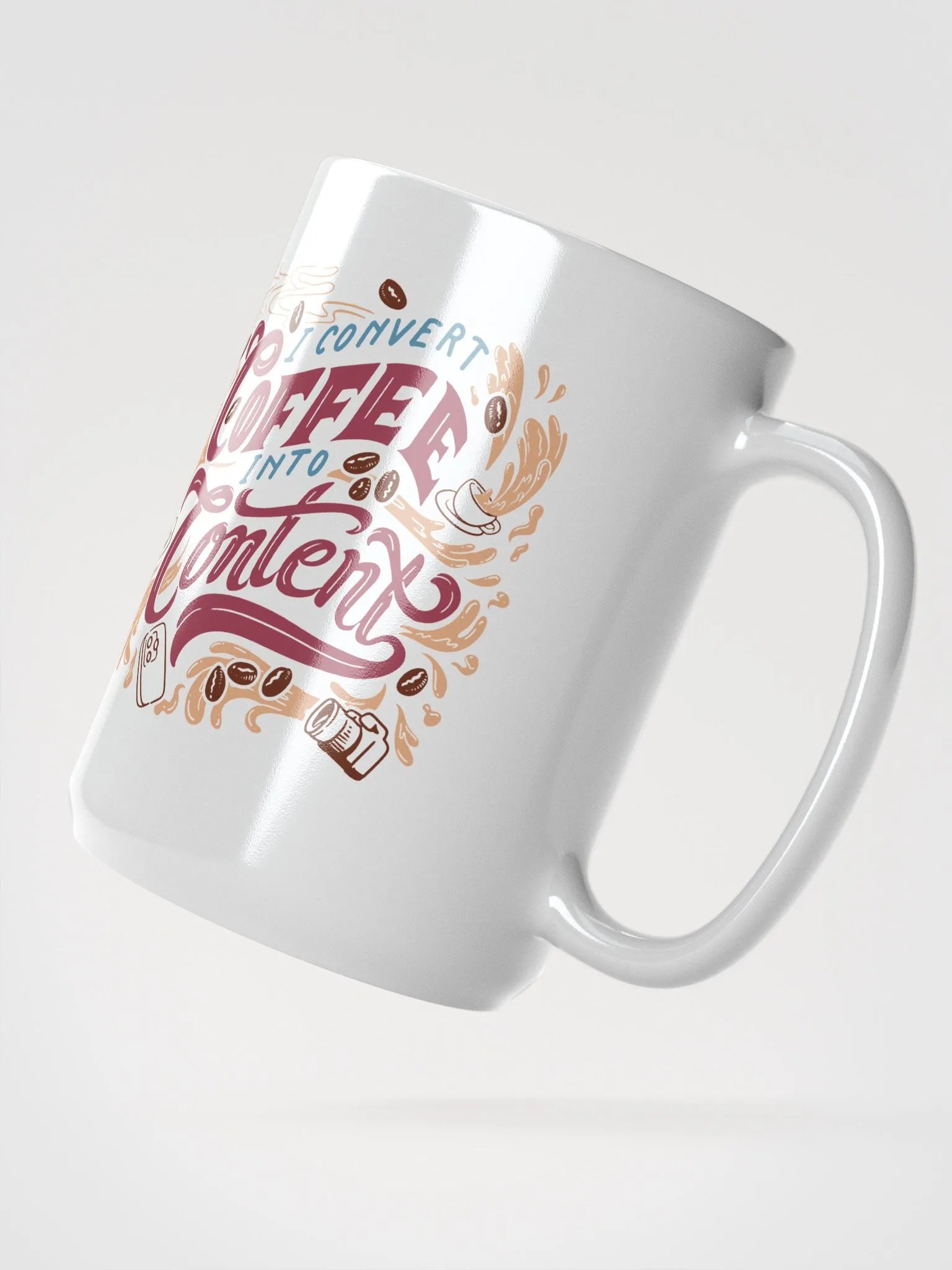 Coffee To Content MUG product image (2)