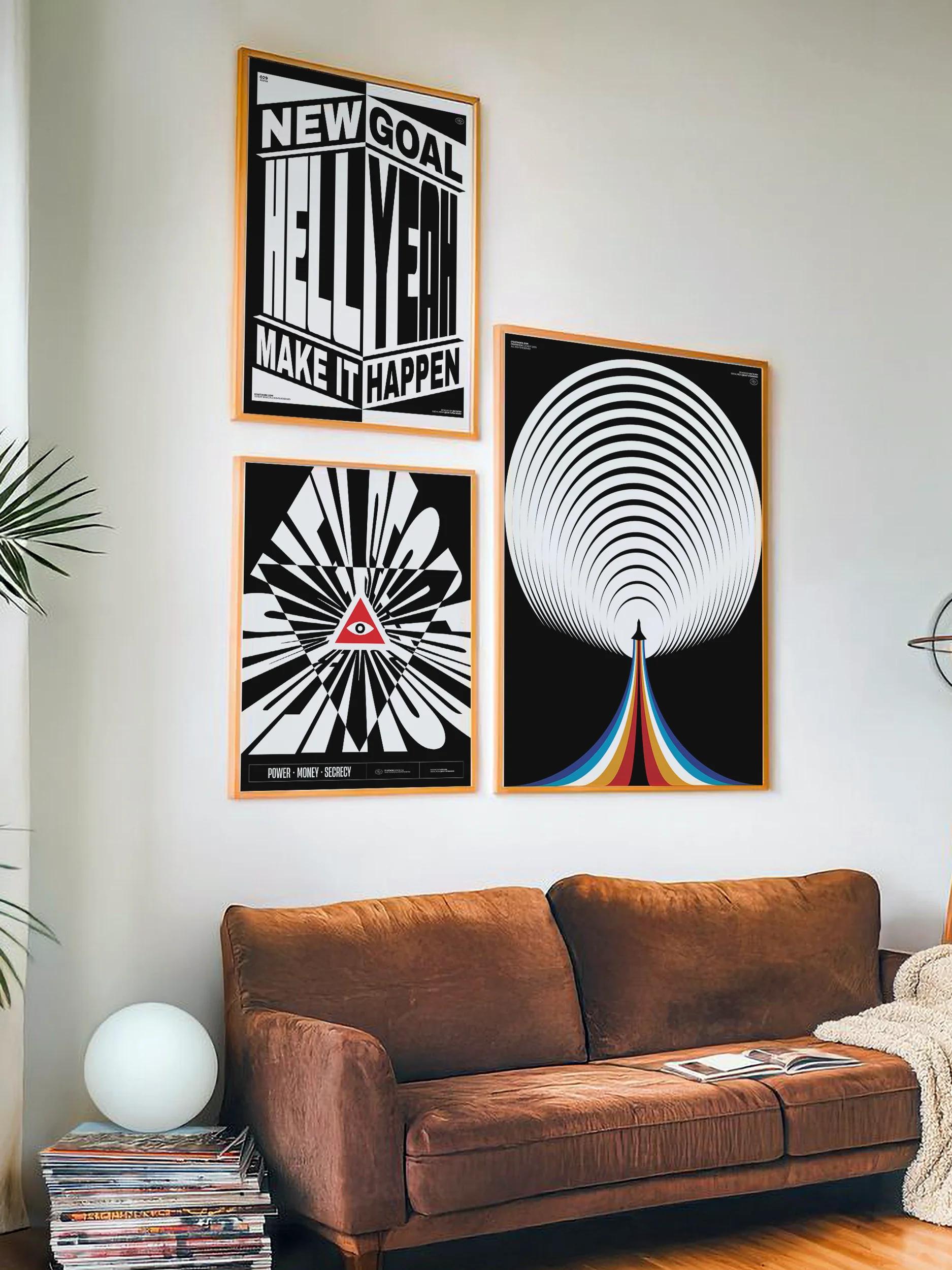 "HELL YEAH" Framed Poster product image (92)