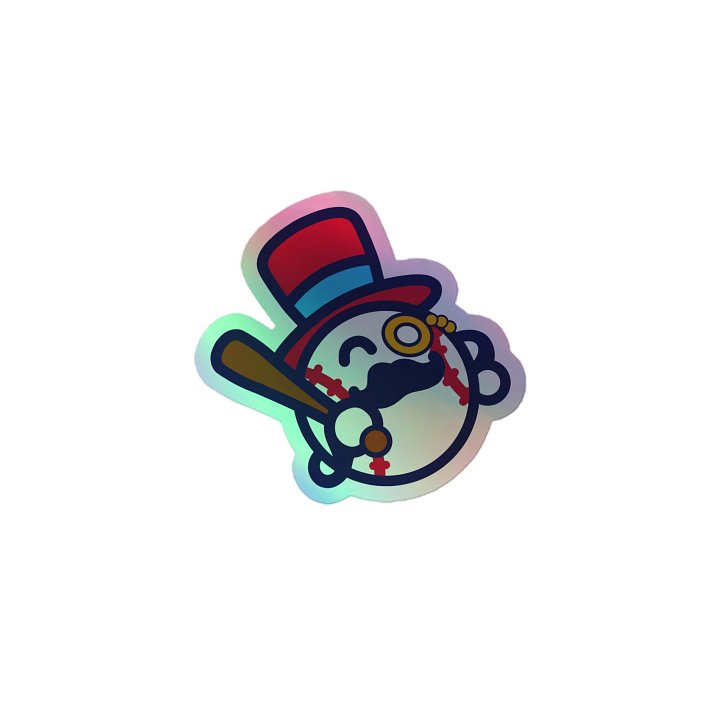 Holo Sticker (Mr Joe Showstoppers) product image (1)