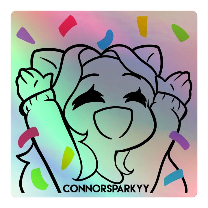 Sparkyy Holo Sticker (LIMITED EDITION) product image (1)