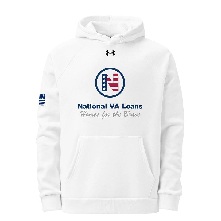 National VA Loans White Under Armour Hoodie product image (1)