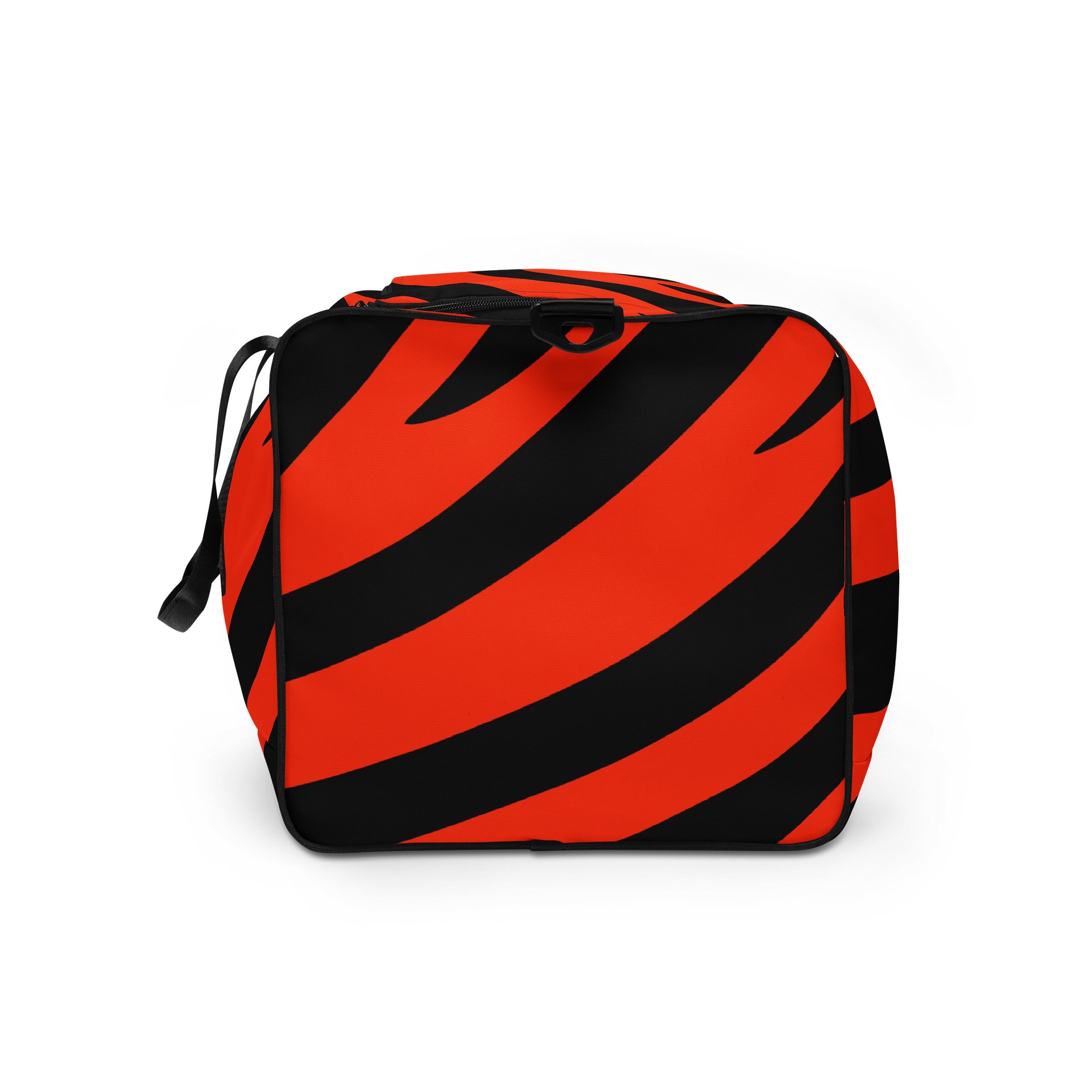 Tiger Print Duffle Bag – Orange Black product image (9)