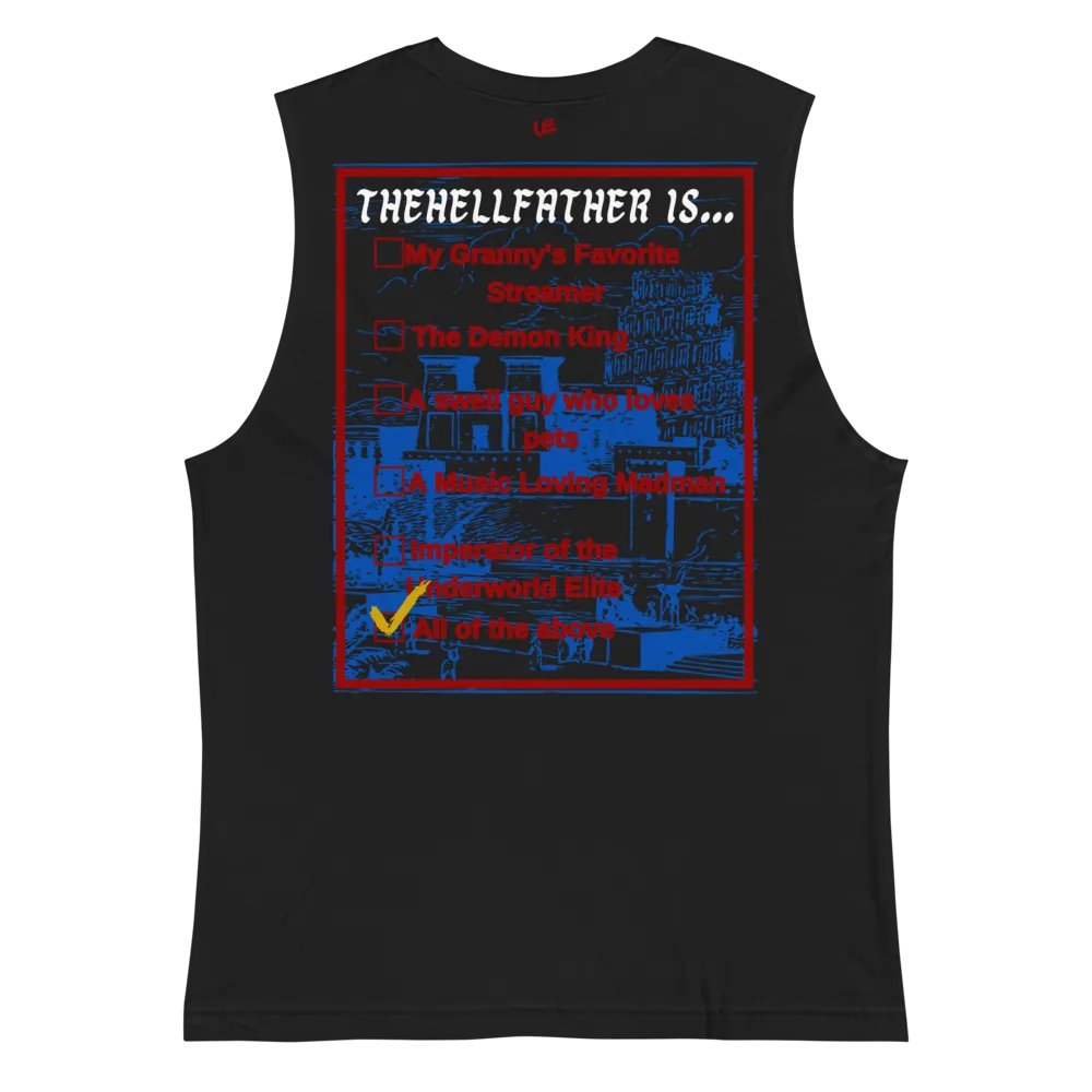 Retro Hellfather Muscle shirt product image (1)