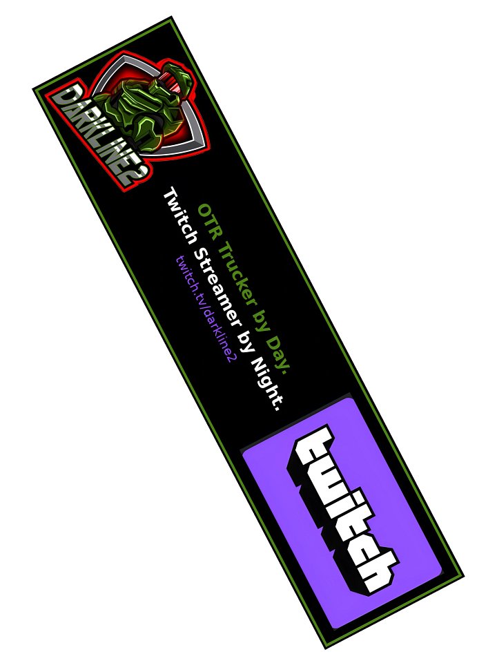 Darkline2 Bumper Sticker product image (2)