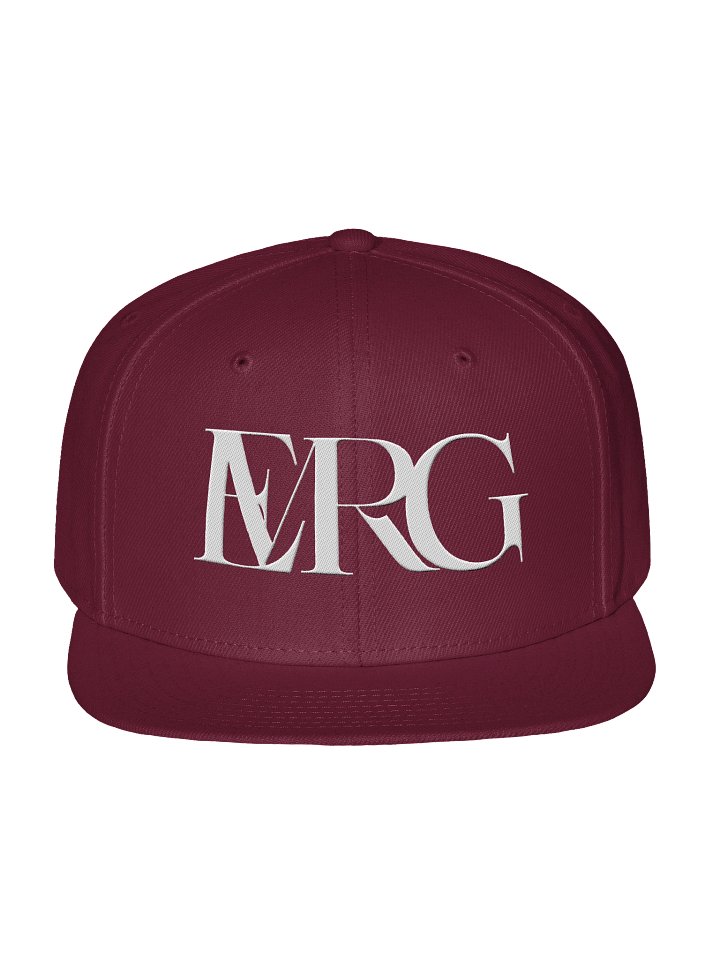 EMRG Embroidered Bold Snapback Cap product image (1)
