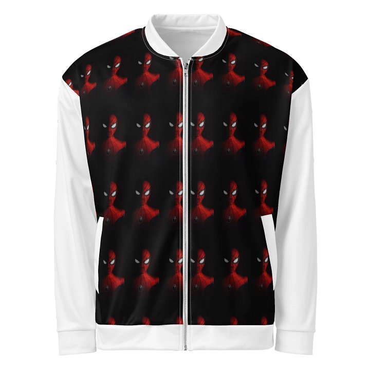 Masked Figures All-Over Bomber Jacket product image (1)