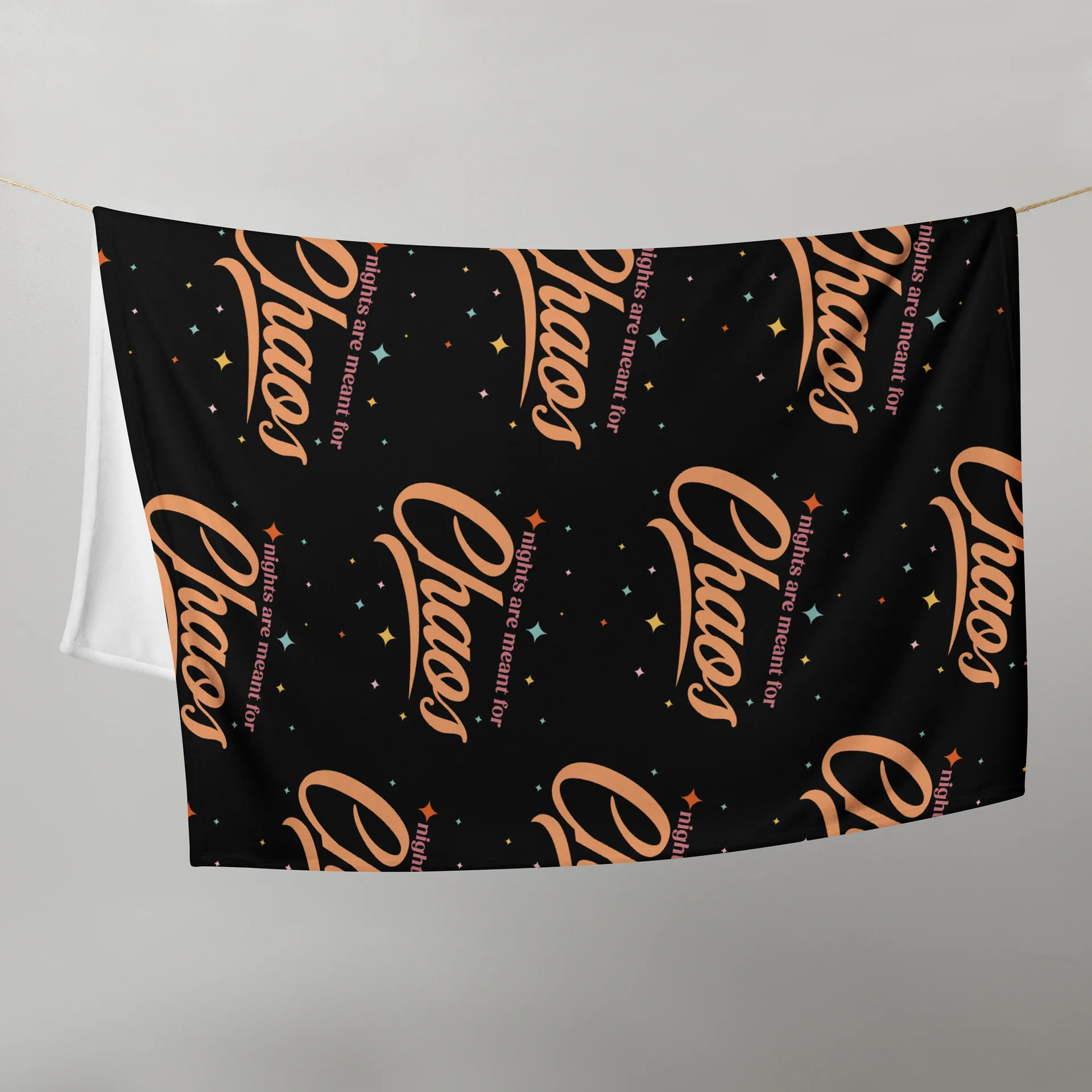 Nights Are Meant For Chaos Blanket product image (5)