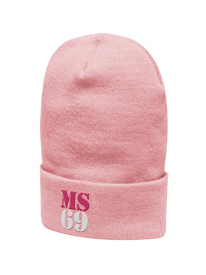 MS69 - Beanie Pink/White product image (2)