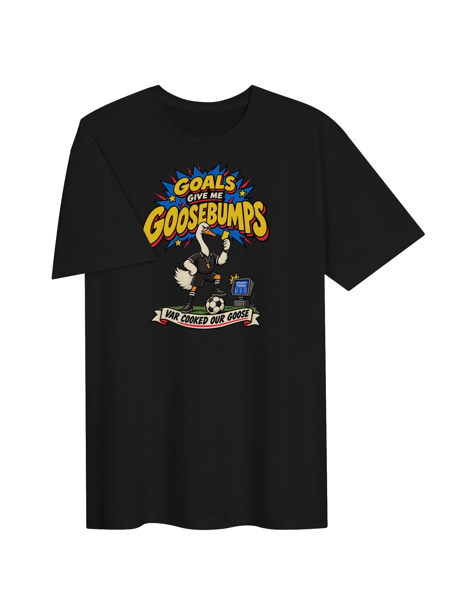 Goals and Goosebumps VAR Soccer Tee product image (3)