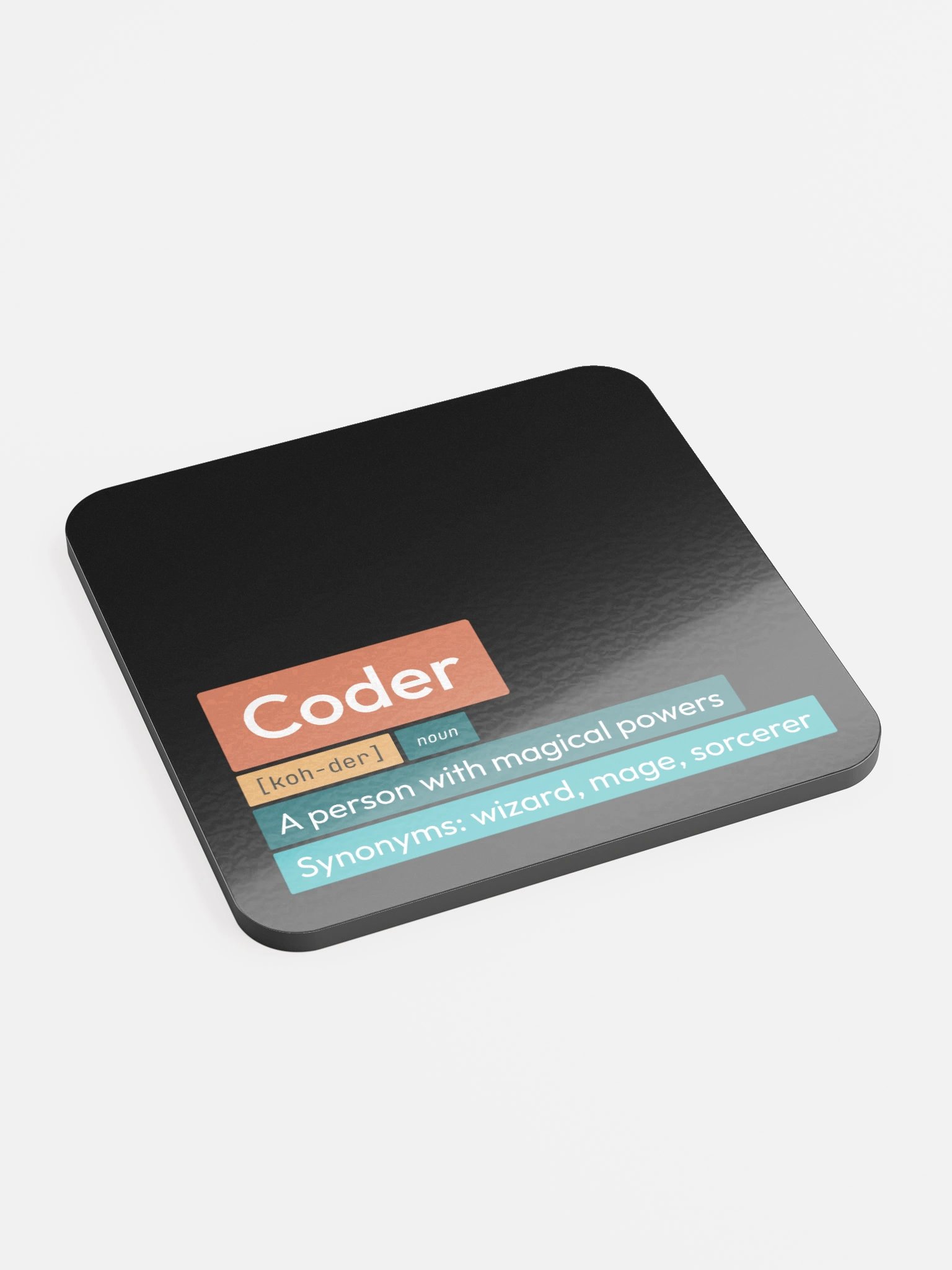 Coder Dark Coaster product image (2)