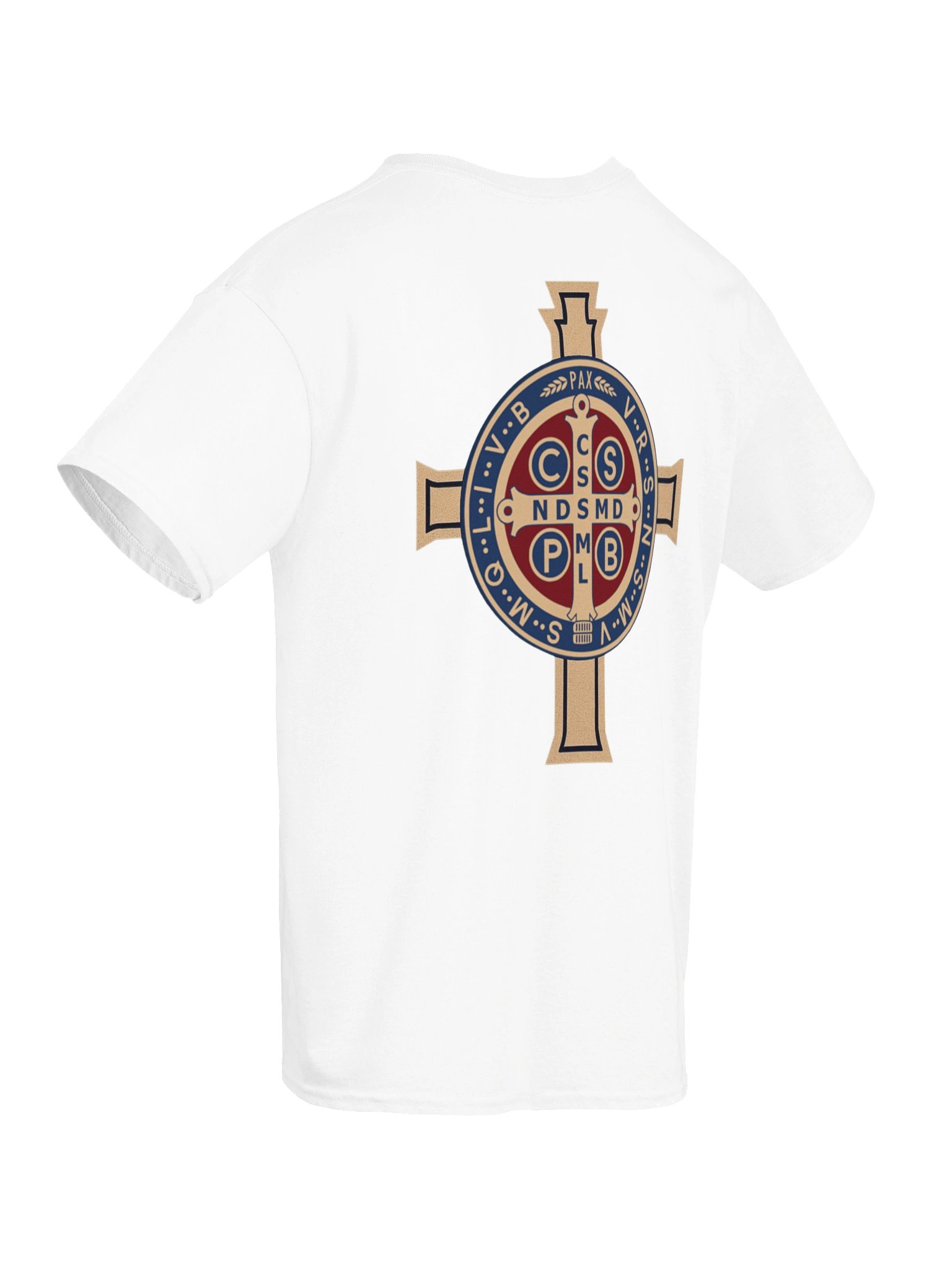 Saint Benedict Medal design - comfort t-shirt product image (5)