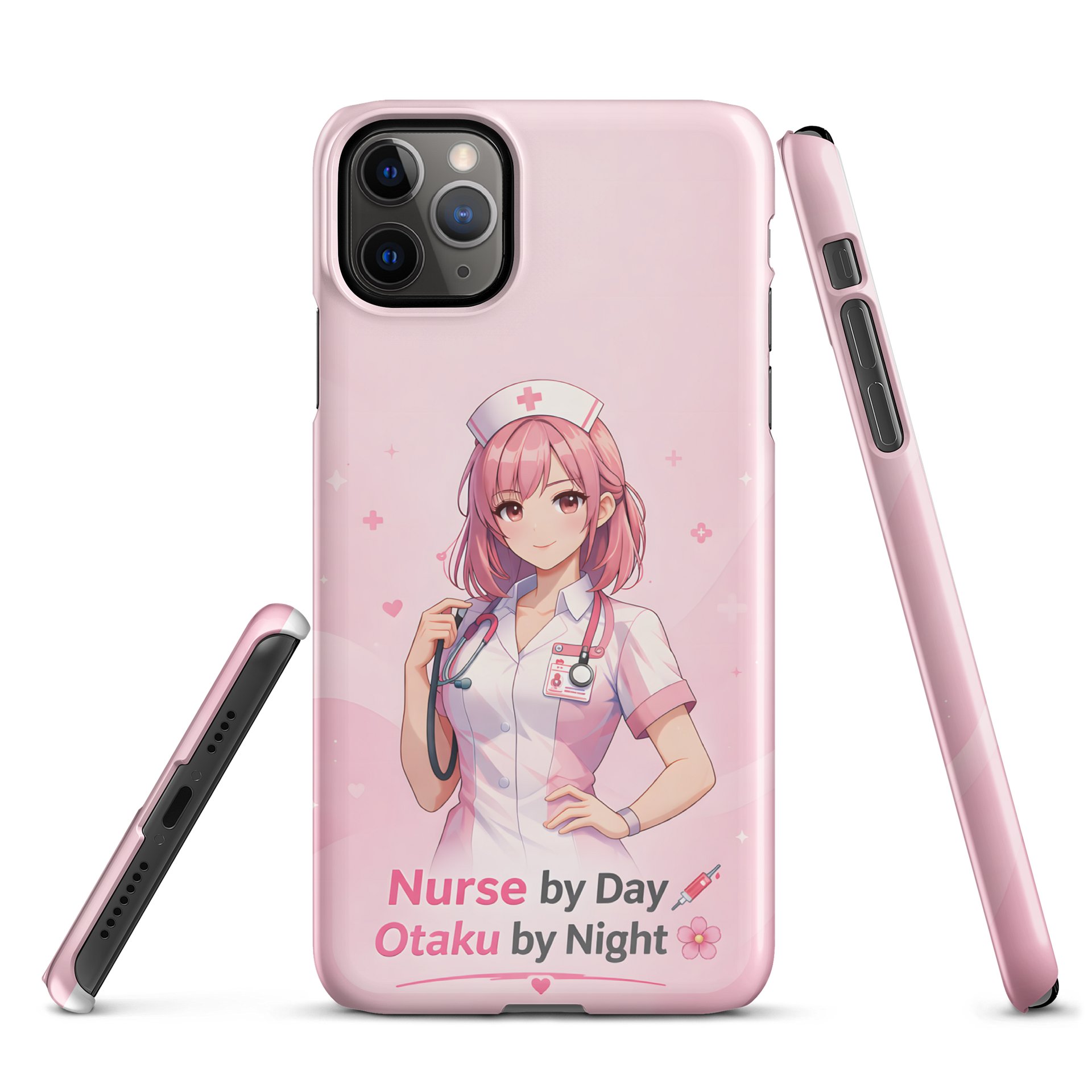 Nurse by Day, Otaku by Night – Anime Nurse iPhone Case 🌸 product image (5)