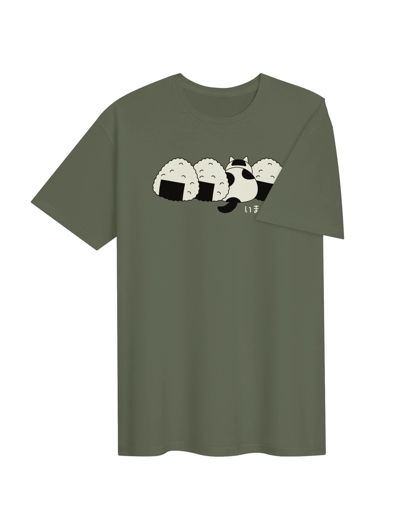 Rice Ball Cat - Unisex Adult Super Soft Lightweight T-shirt product image (3)