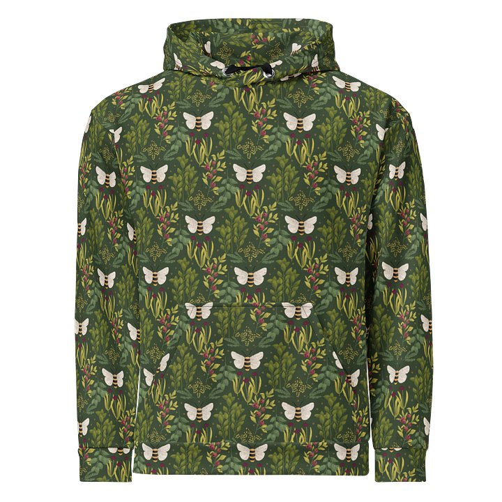 Bees and Foliage Recycled Unisex Hoodie product image (1)