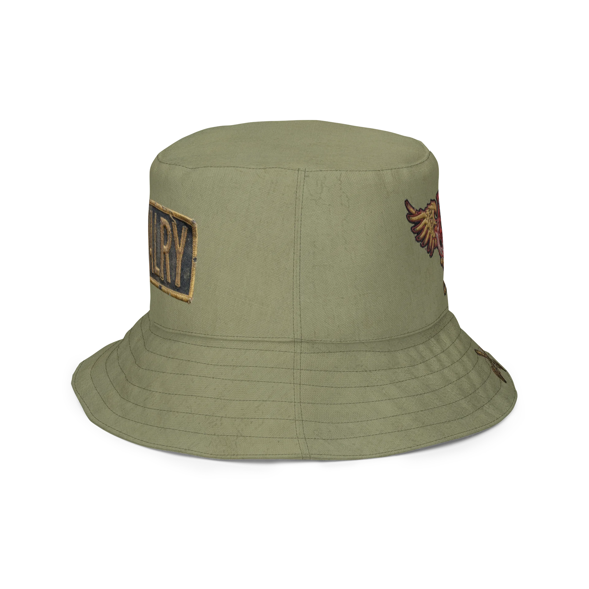 OD, Faded, USCRA Logo'd Reversible Boonie Cap product image (4)
