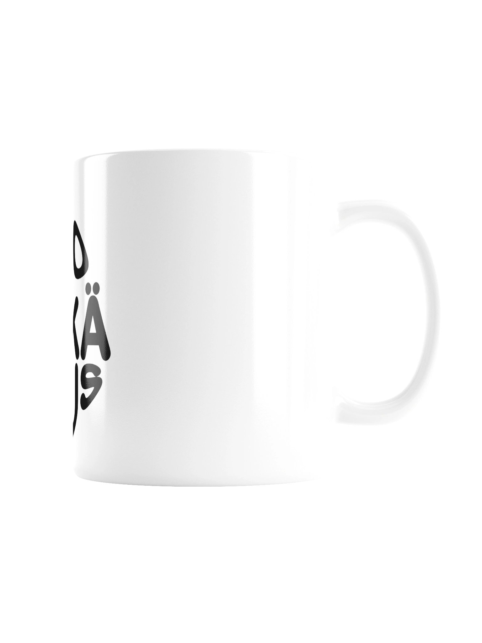 PROVOKÄHAUS Signature Glossy Mug — White product image (9)