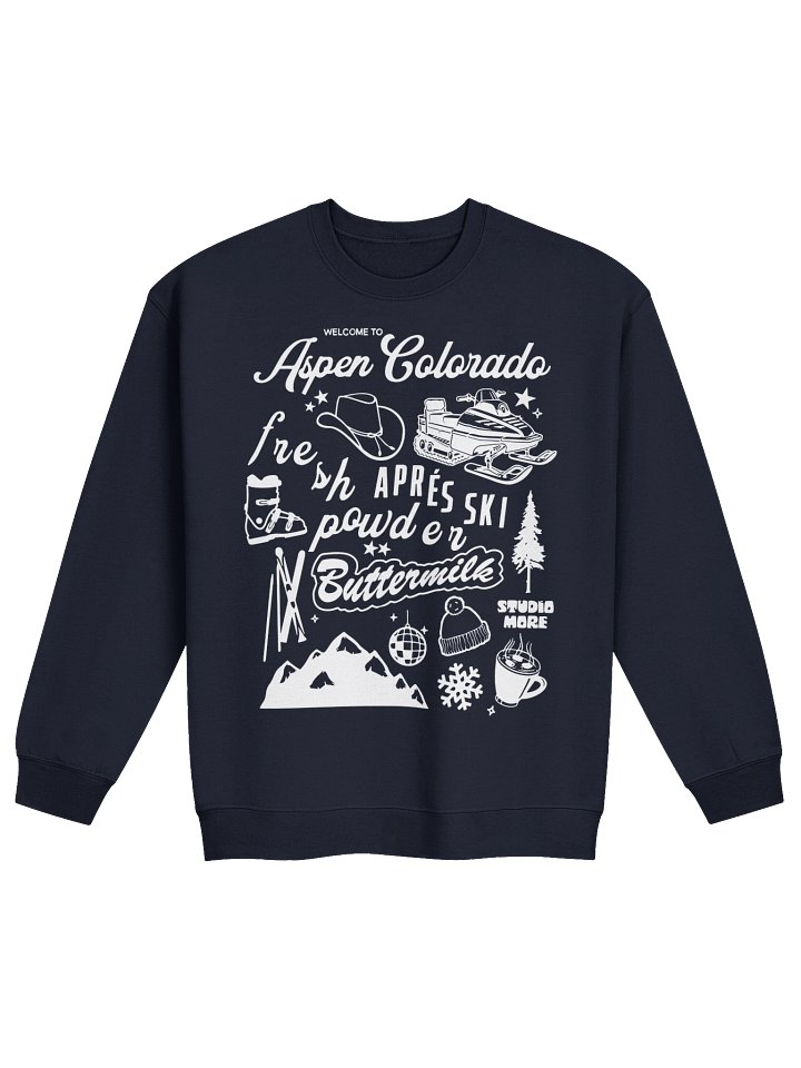 Welcome to Aspen Colorado - Sweatshirt product image (5)