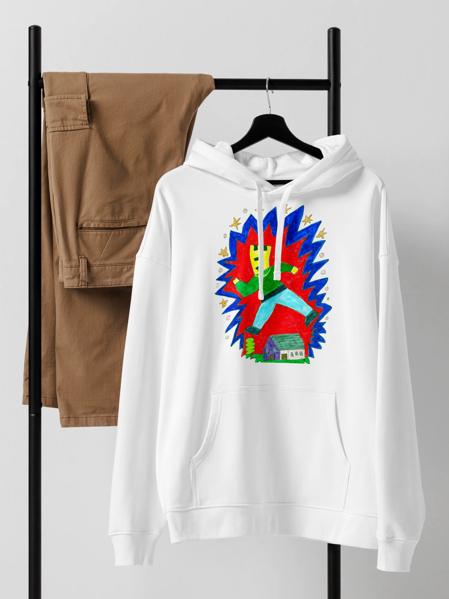 Abstract Dynamic Leap Unisex Hoodie product image (12)