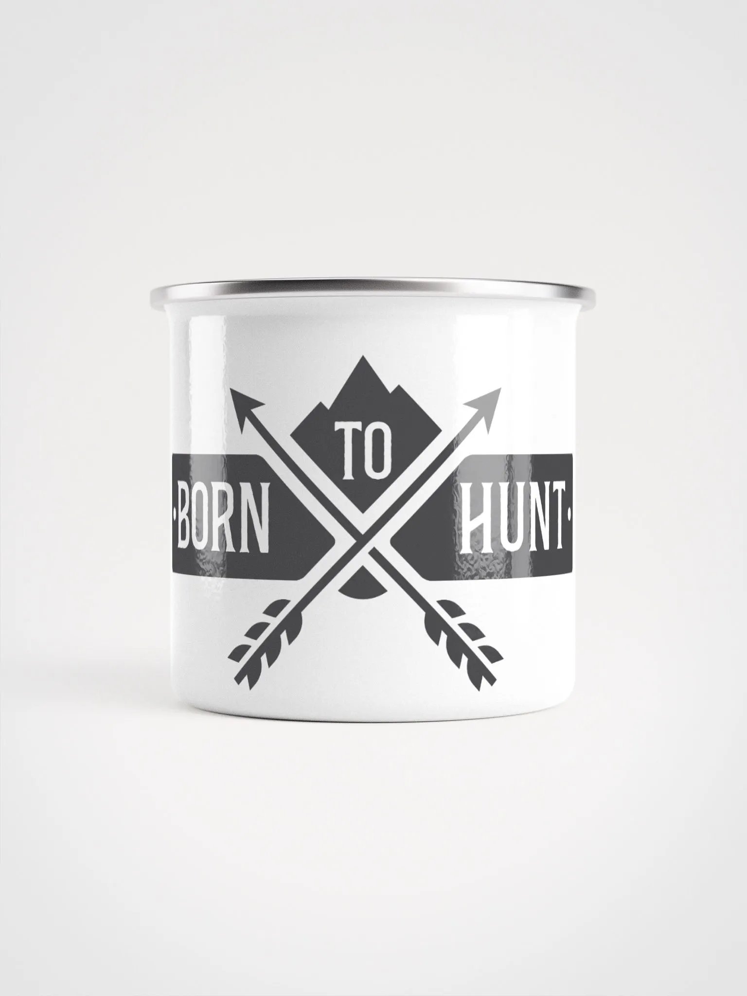 Born To Hunt Enamel Mug product image (2)