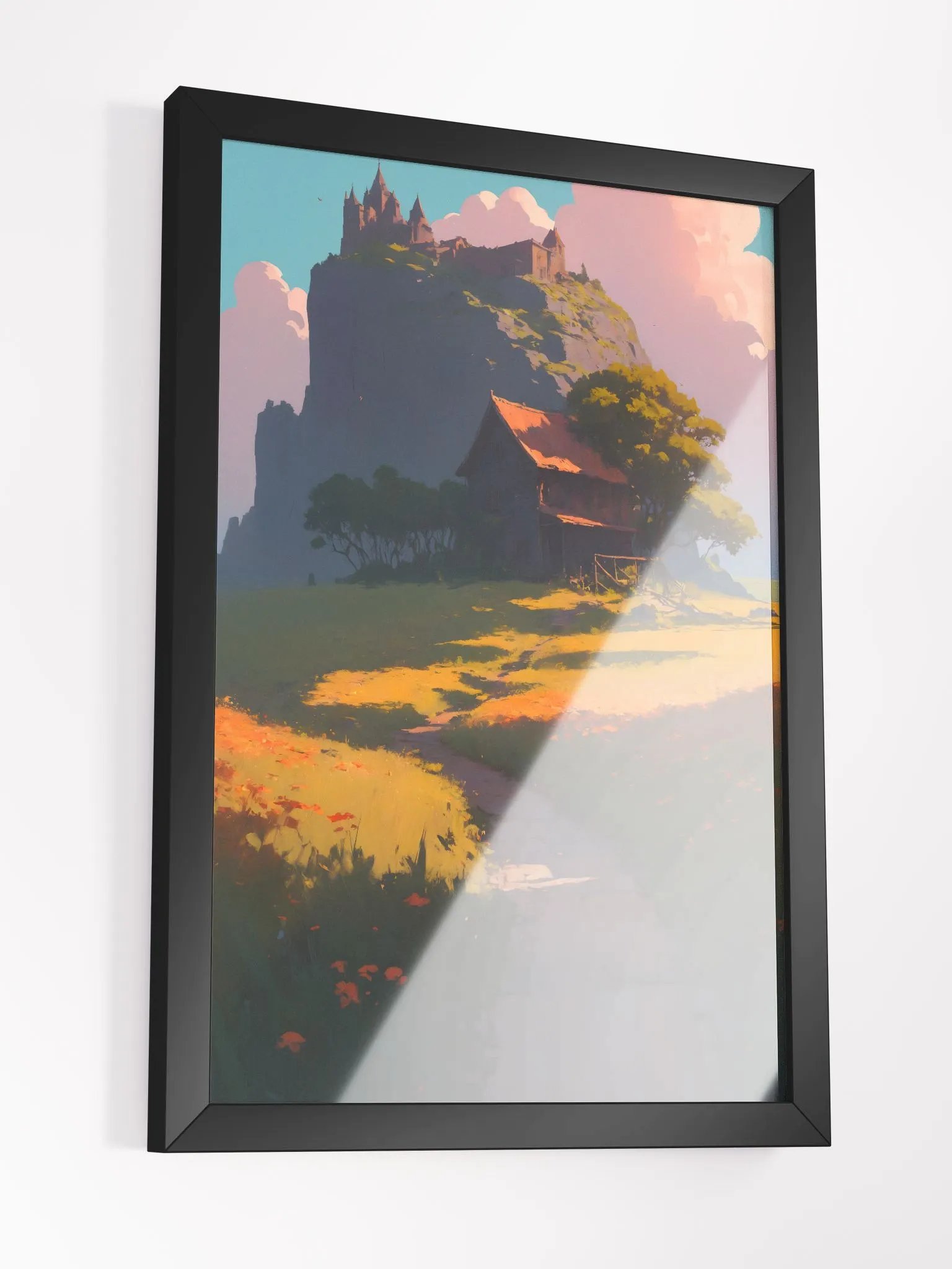 Cozy Cottage - Framed Poster product image (5)
