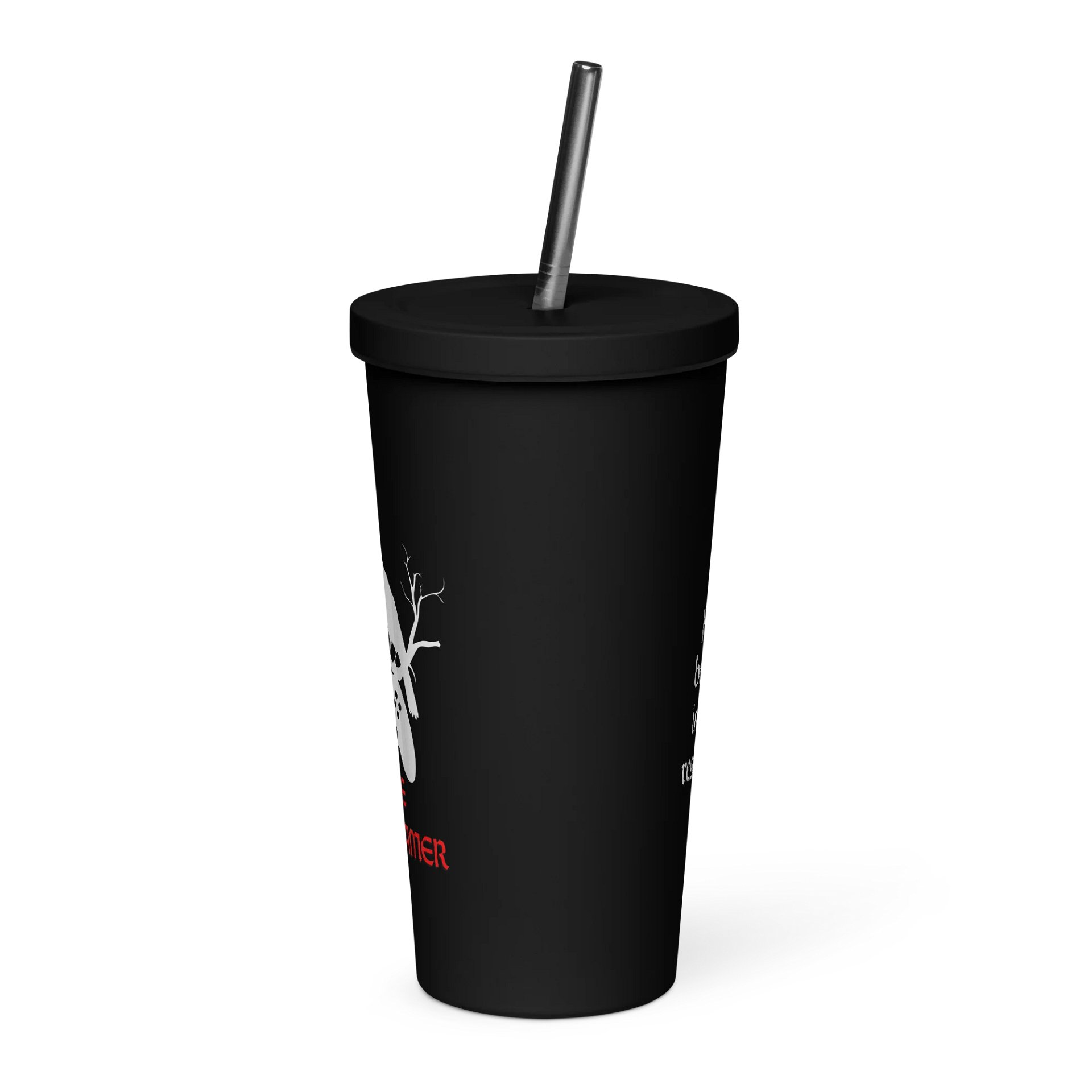 Goth Gamer Matte Tumbler with Straw product image (4)