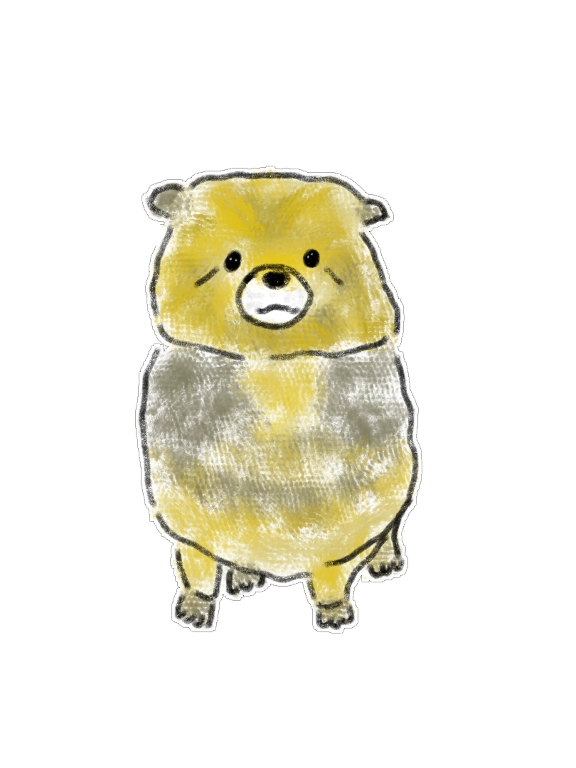 Aesthetic Hand-Drawn Watercolor Dog Sticker & Clipart Pack product image (5)