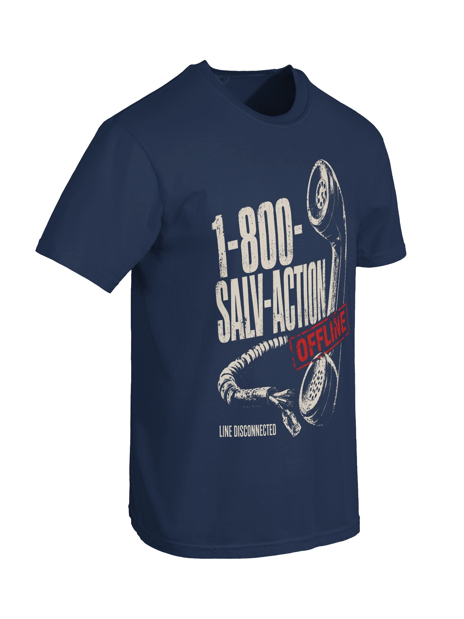 Offline Retro Phone | Heavyweight Graphic Tee product image (14)