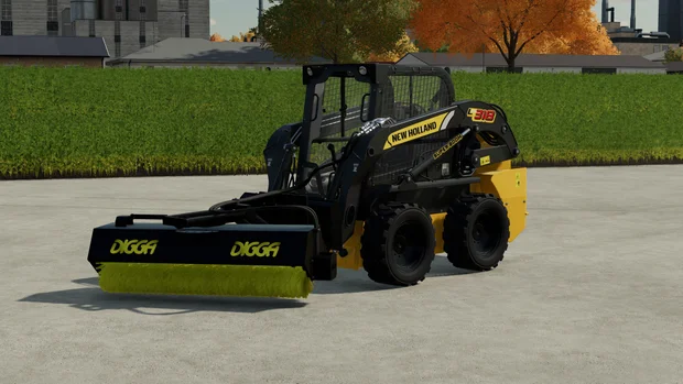 FS22 + FS25 Skidsteer Broom product image (1)