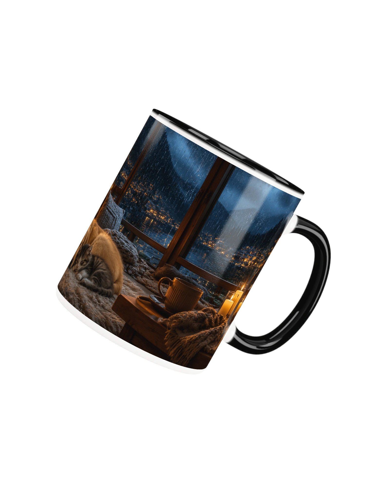 Cozy Moments Rainy Night Mug product image (5)